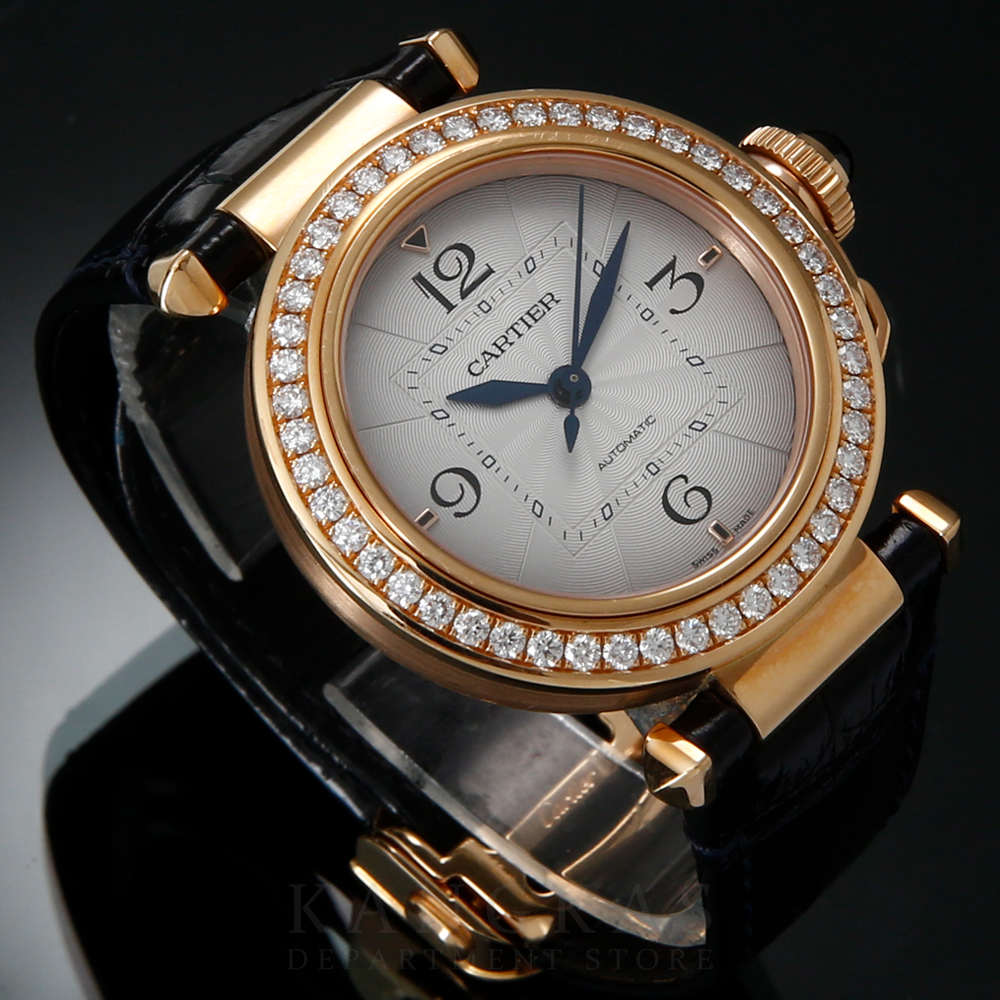 CARTIER(USED)까르띠에 파샤 드 까르띠에 금통 다이아베젤