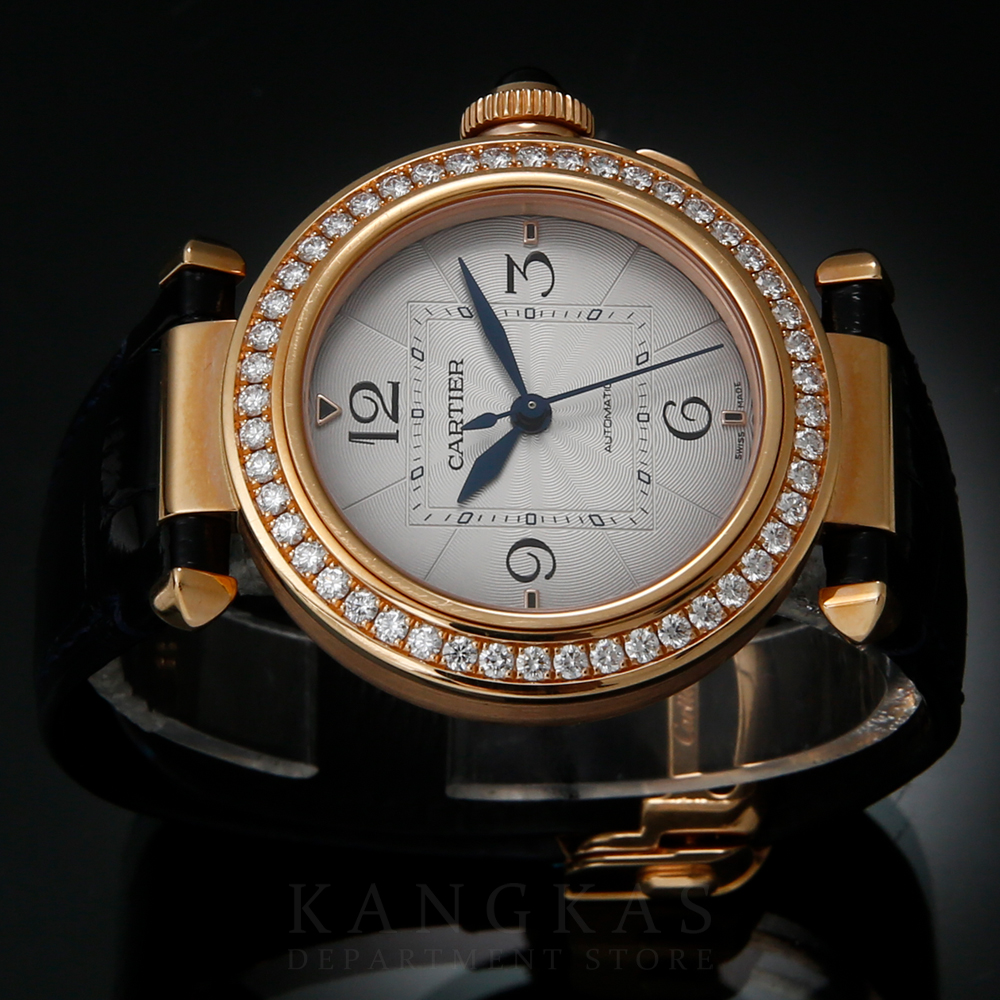 CARTIER(USED)까르띠에 파샤 드 까르띠에 금통 다이아베젤