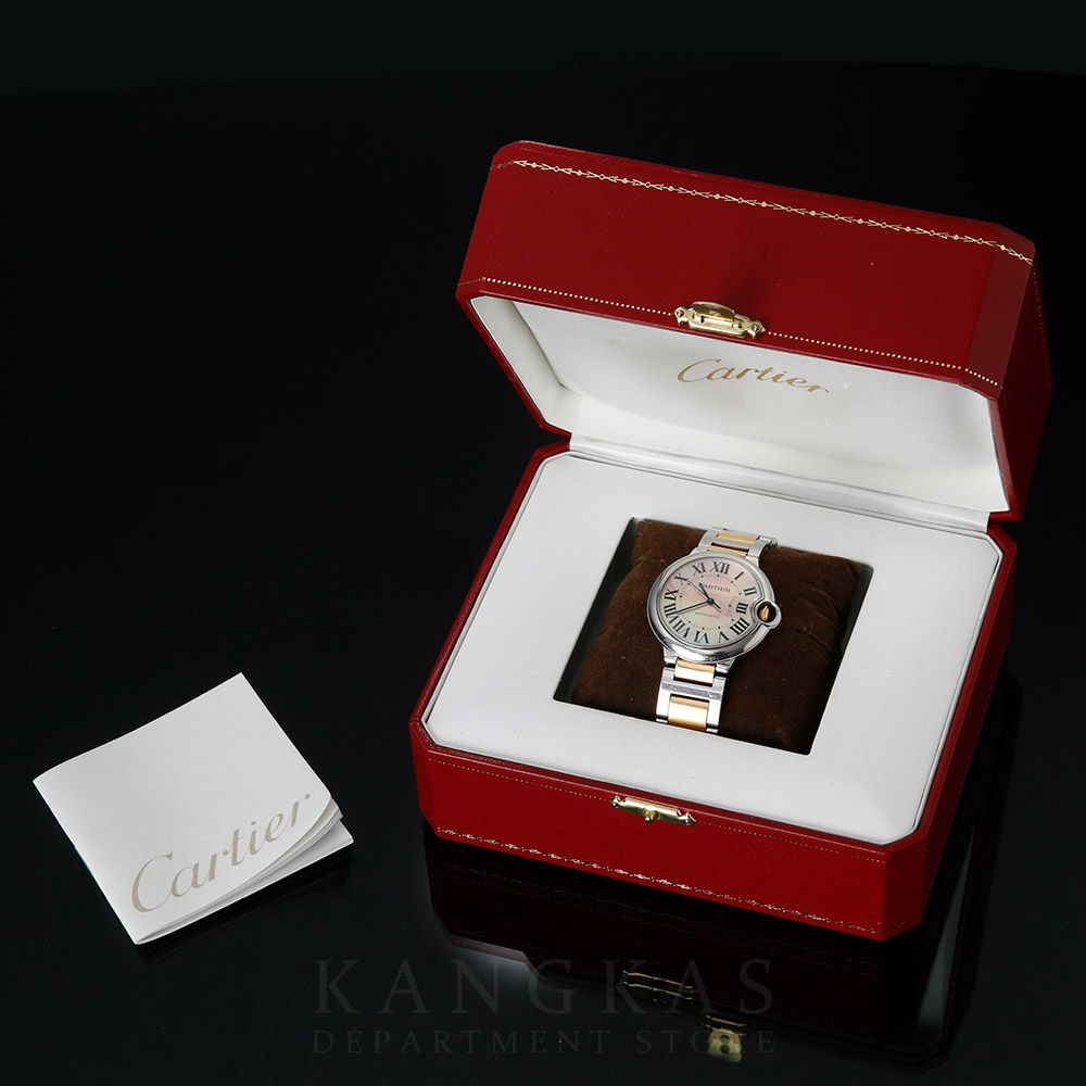 CARTIER(USED)까르띠에 발롱블루 36 콤비 오토