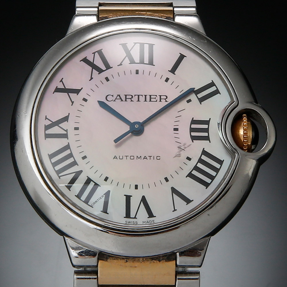 CARTIER(USED)까르띠에 발롱블루 36 콤비 오토