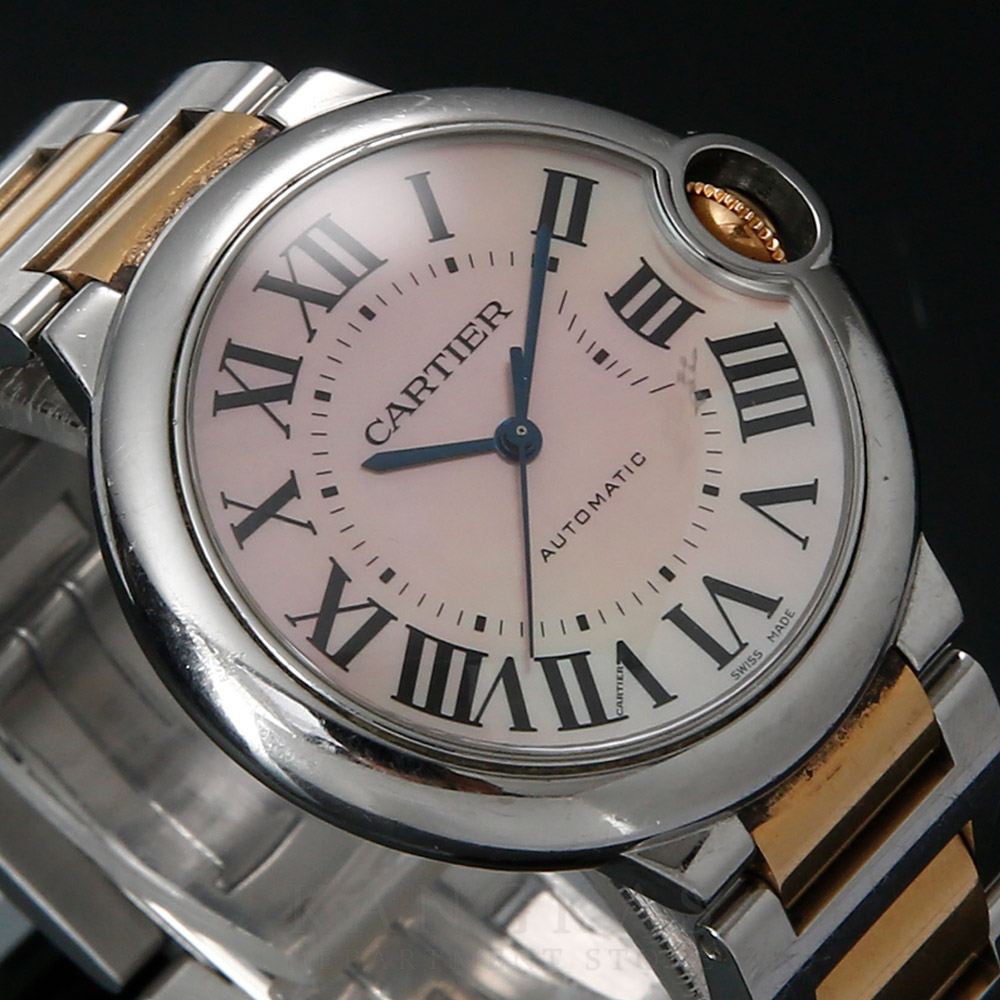 CARTIER(USED)까르띠에 발롱블루 36 콤비 오토