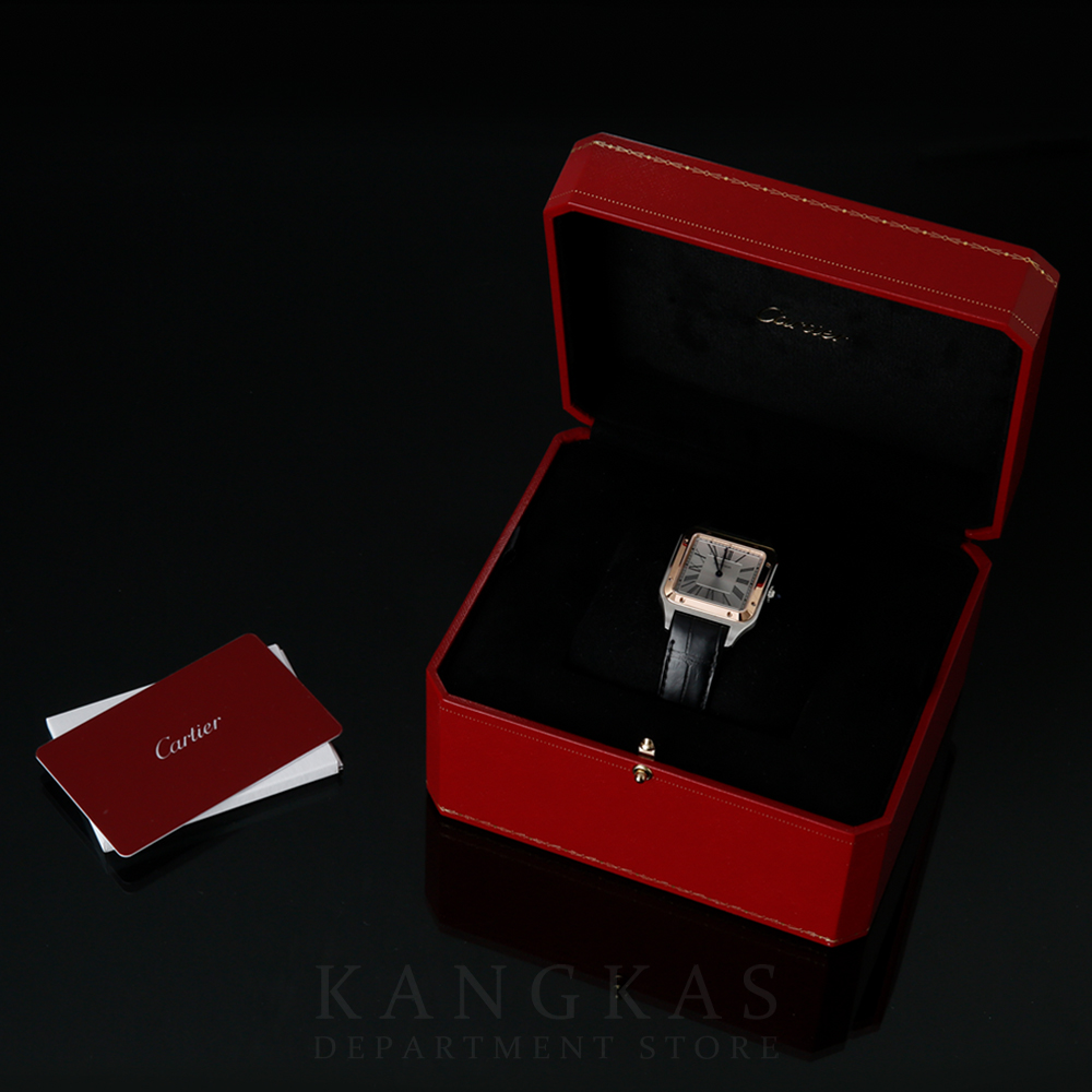 CARTIER(USED)까르띠에 산토스 뒤몽 콤비 라지 W2SA0011
