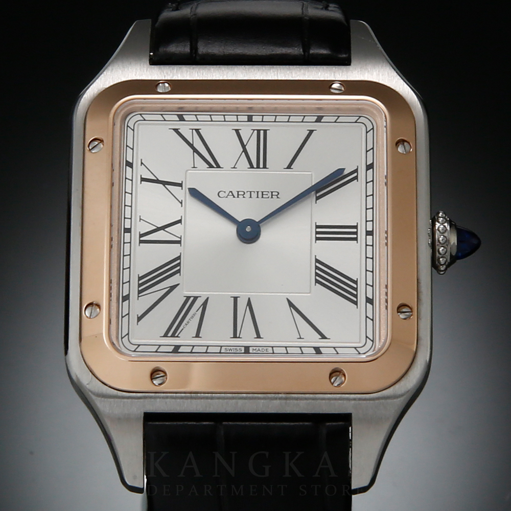 CARTIER(USED)까르띠에 산토스 뒤몽 콤비 라지 W2SA0011