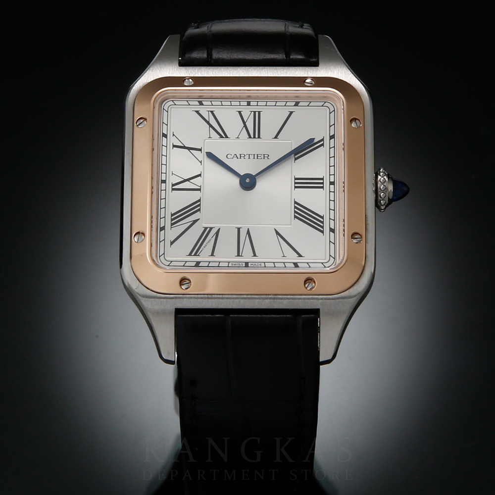 CARTIER(USED)까르띠에 산토스 뒤몽 콤비 라지 W2SA0011
