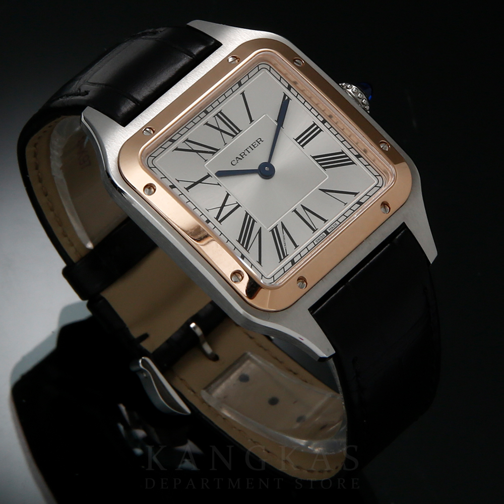 CARTIER(USED)까르띠에 산토스 뒤몽 콤비 라지 W2SA0011
