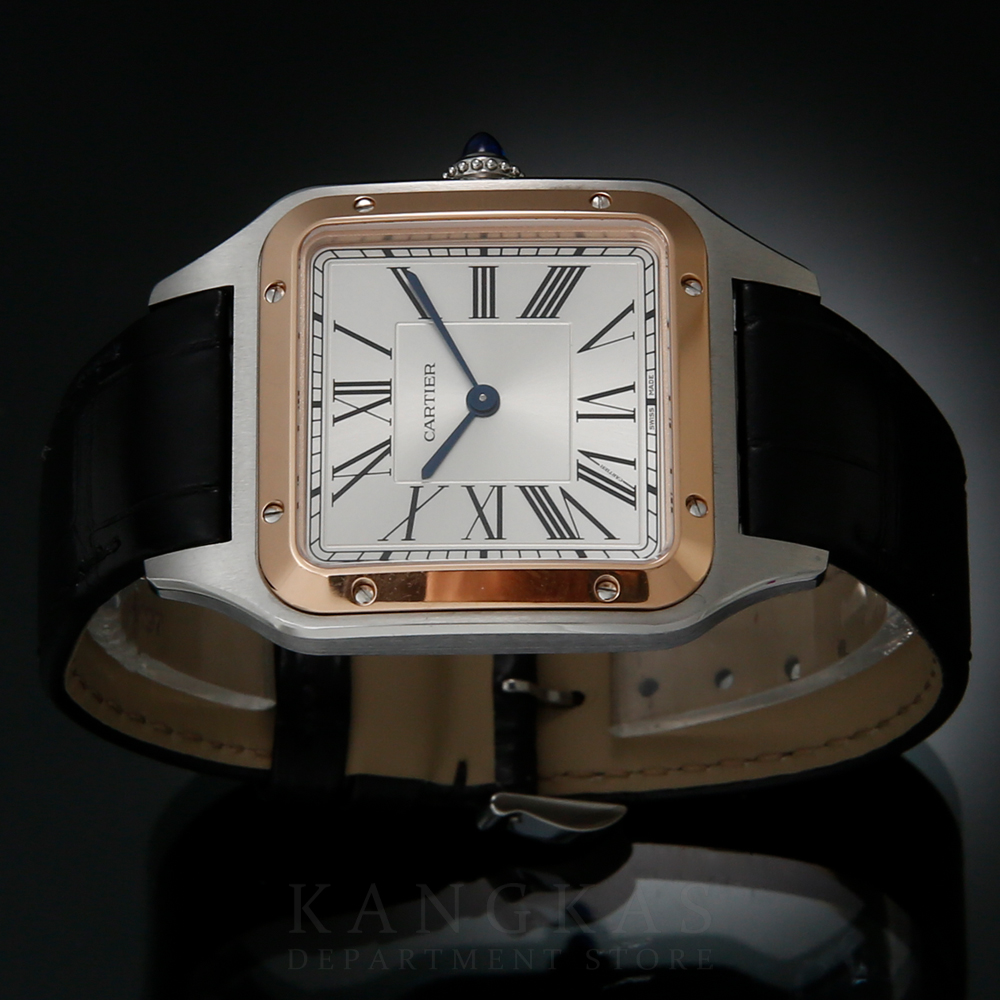 CARTIER(USED)까르띠에 산토스 뒤몽 콤비 라지 W2SA0011