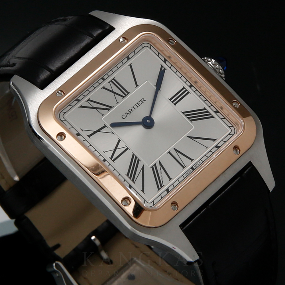 CARTIER(USED)까르띠에 산토스 뒤몽 콤비 라지 W2SA0011