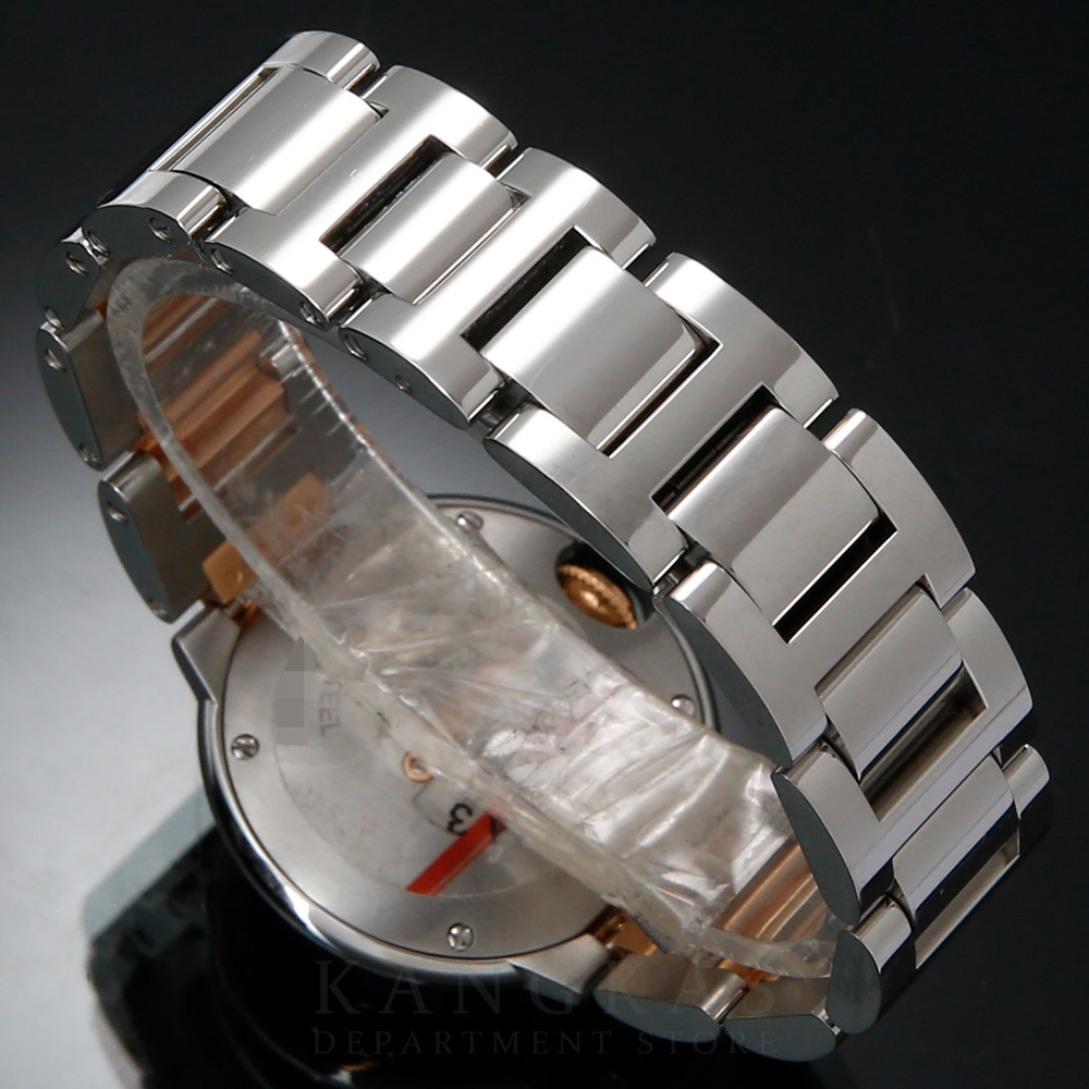 CARTIER(USED)까르띠에 발롱블루 28 다이아 콤비 W3BB0009