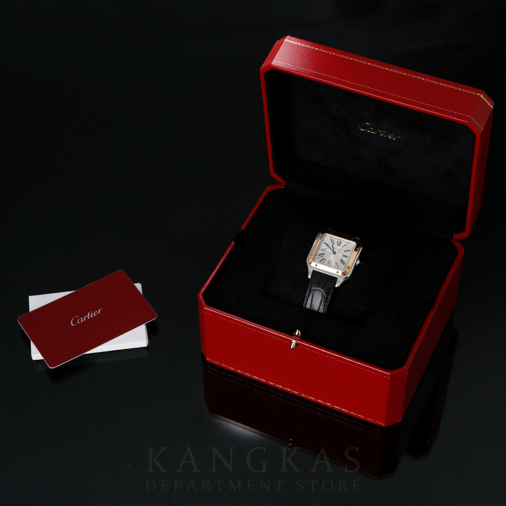 CARTIER(USED)까르띠에 산토스 듀몽 쿼츠 라지