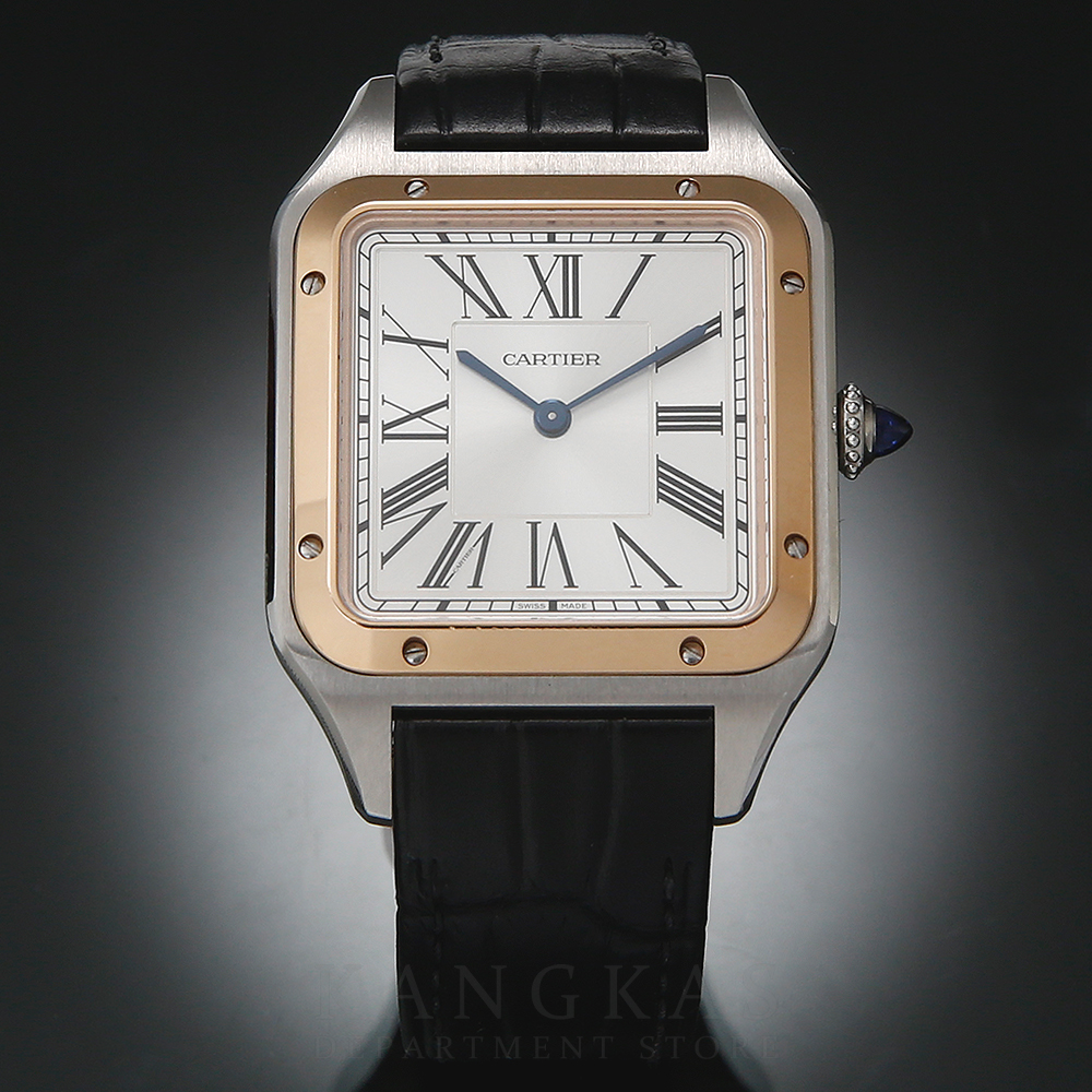 CARTIER(USED)까르띠에 산토스 듀몽 쿼츠 라지 캉카스백화점