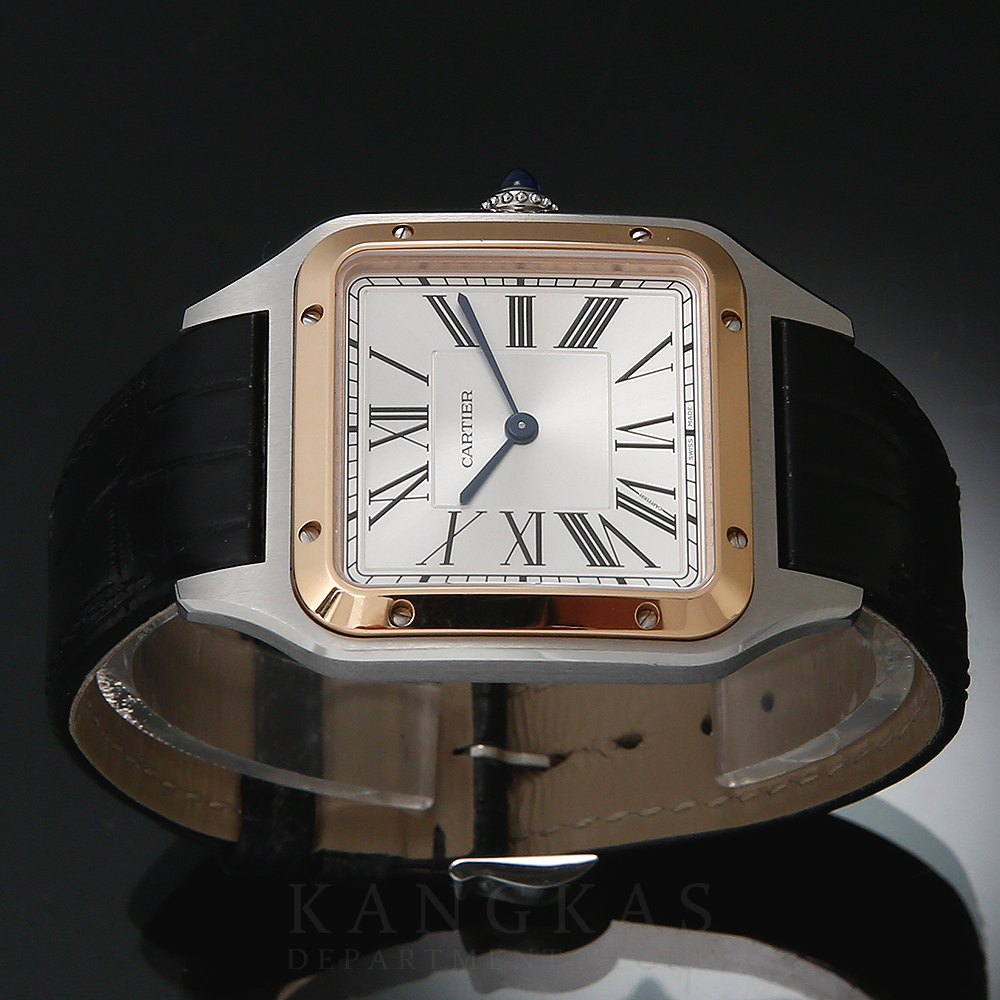 CARTIER(USED)까르띠에 산토스 듀몽 쿼츠 라지