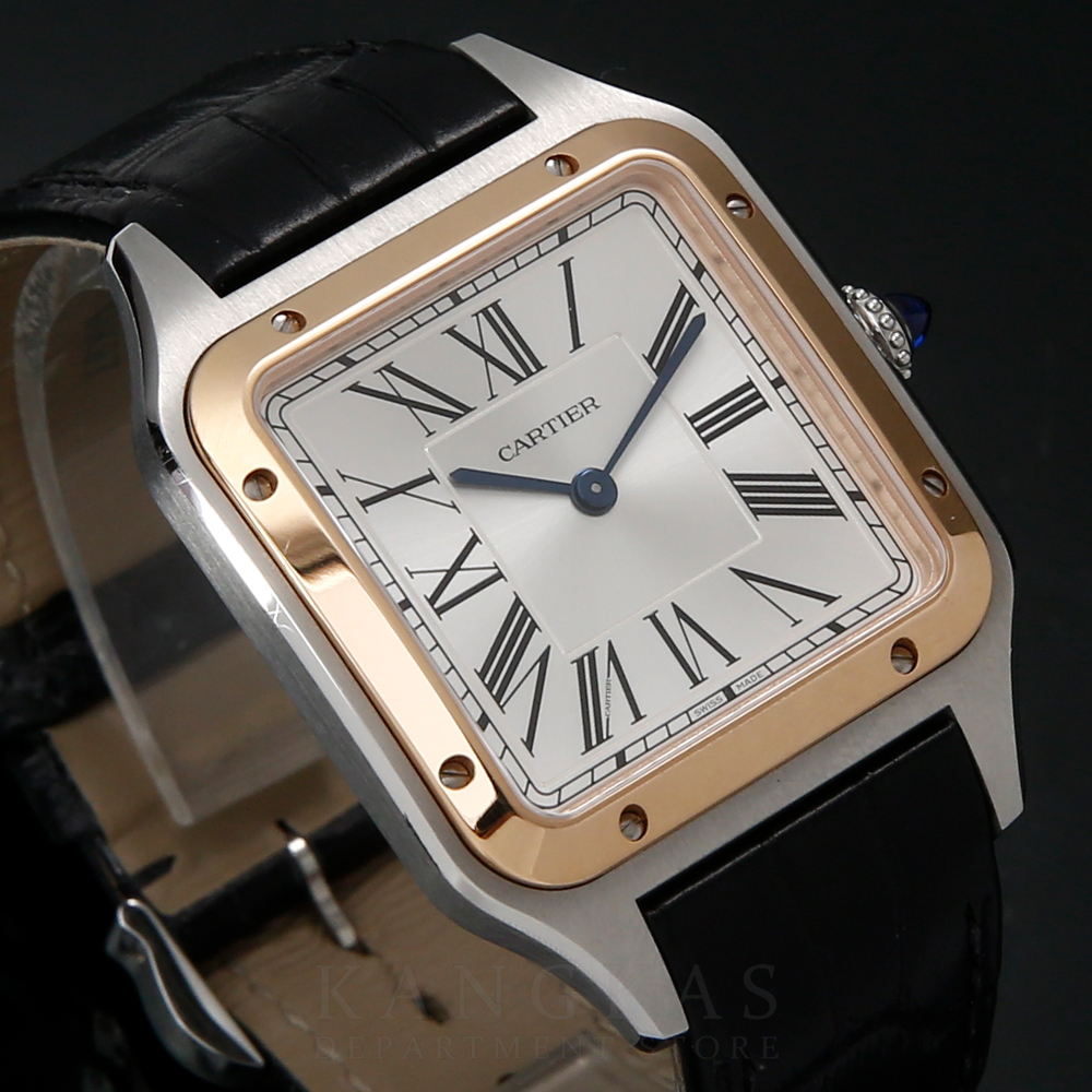 CARTIER(USED)까르띠에 산토스 듀몽 쿼츠 라지