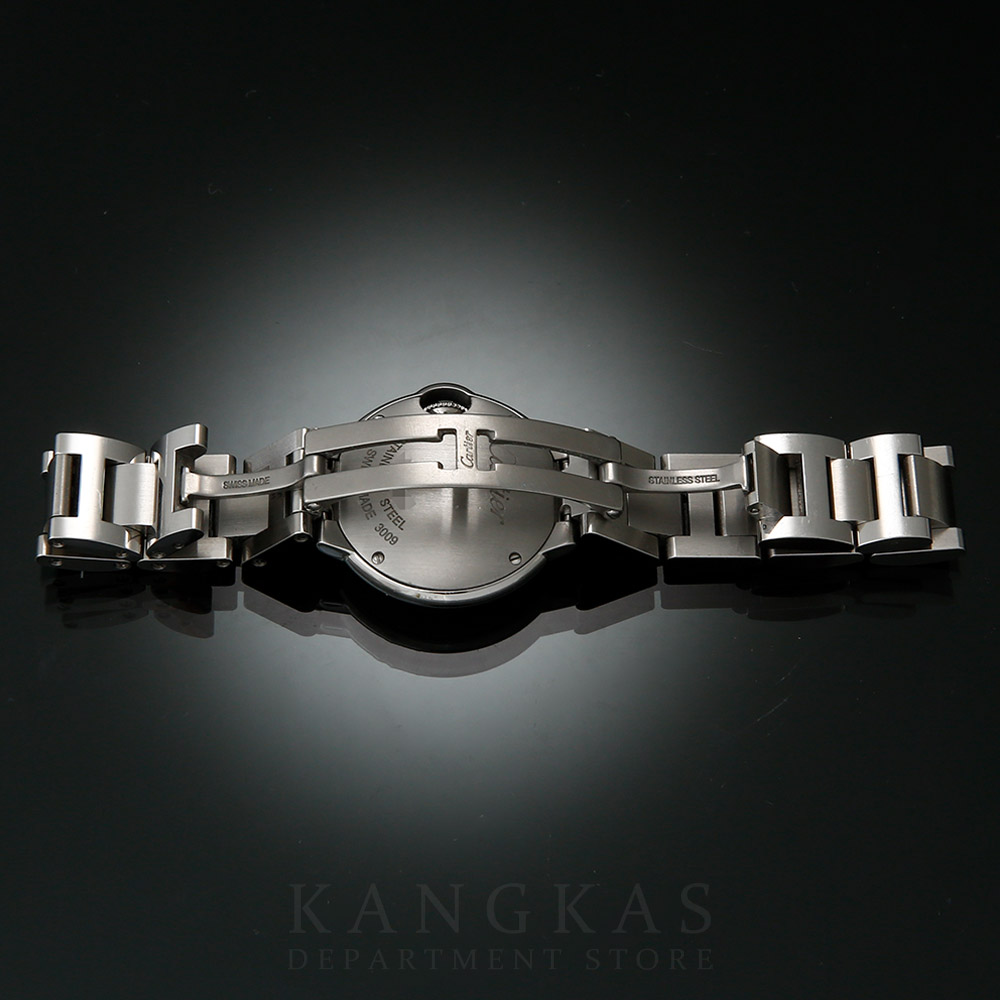 CARTIER(USED)까르띠에 발롱블루 다이아 스틸 워치