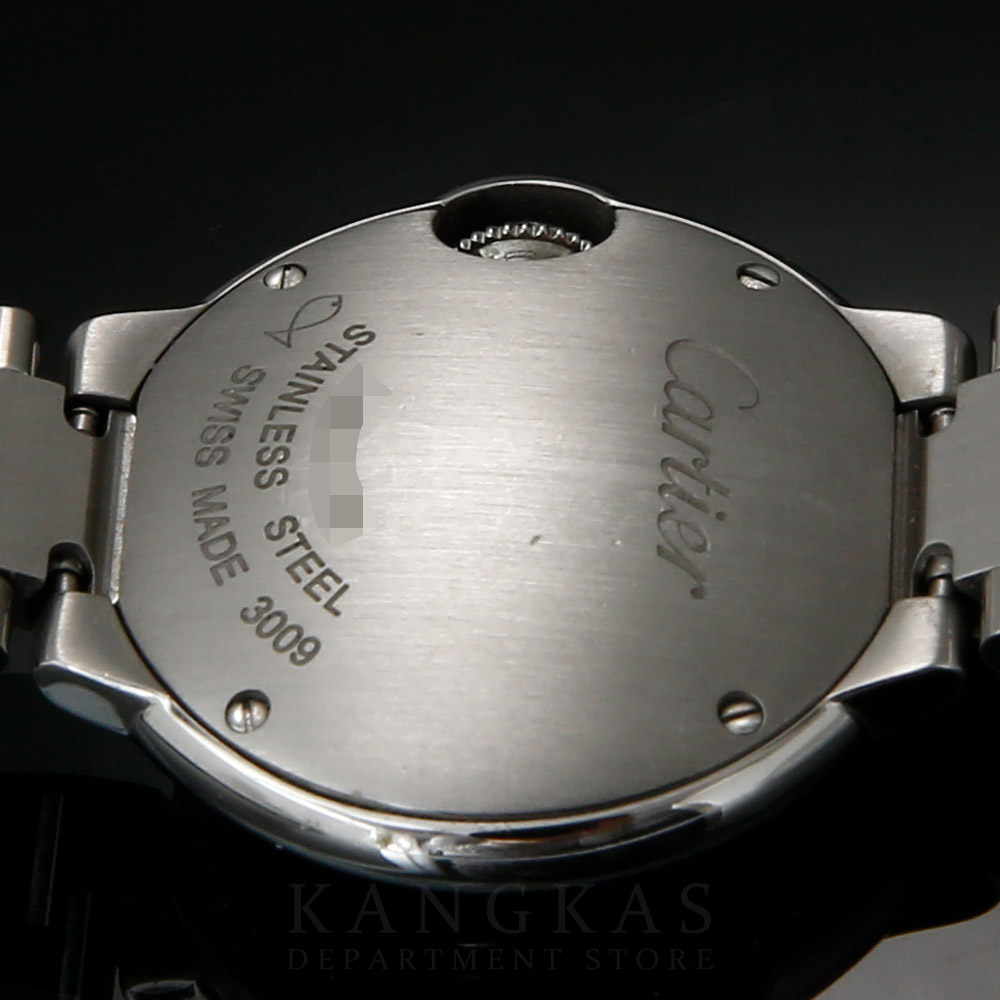 CARTIER(USED)까르띠에 발롱블루 다이아 스틸 워치