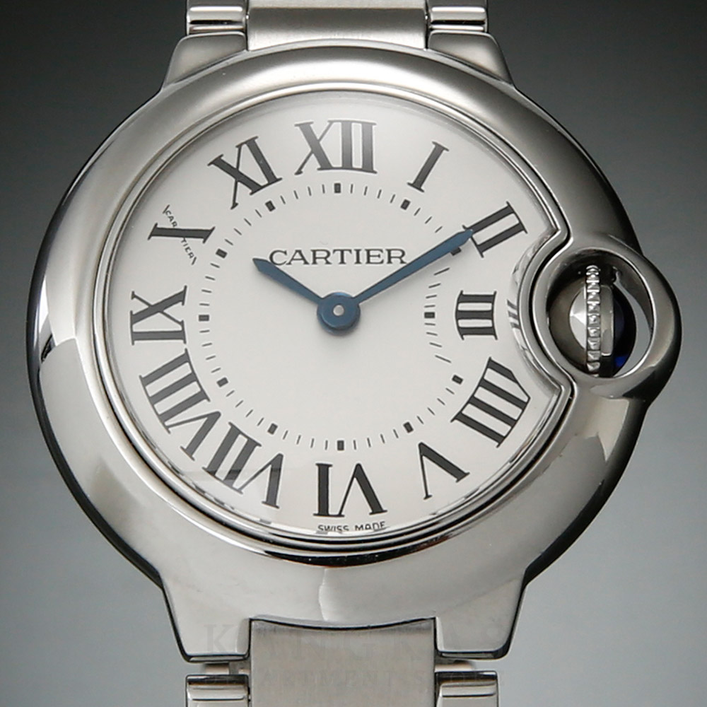 CARTIER(USED)까르띠에 발롱블루 28 W69010Z4