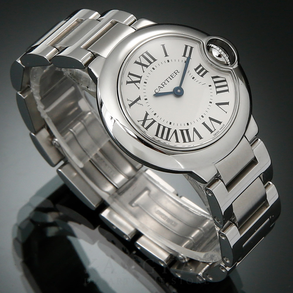CARTIER(USED)까르띠에 발롱블루 28 W69010Z4