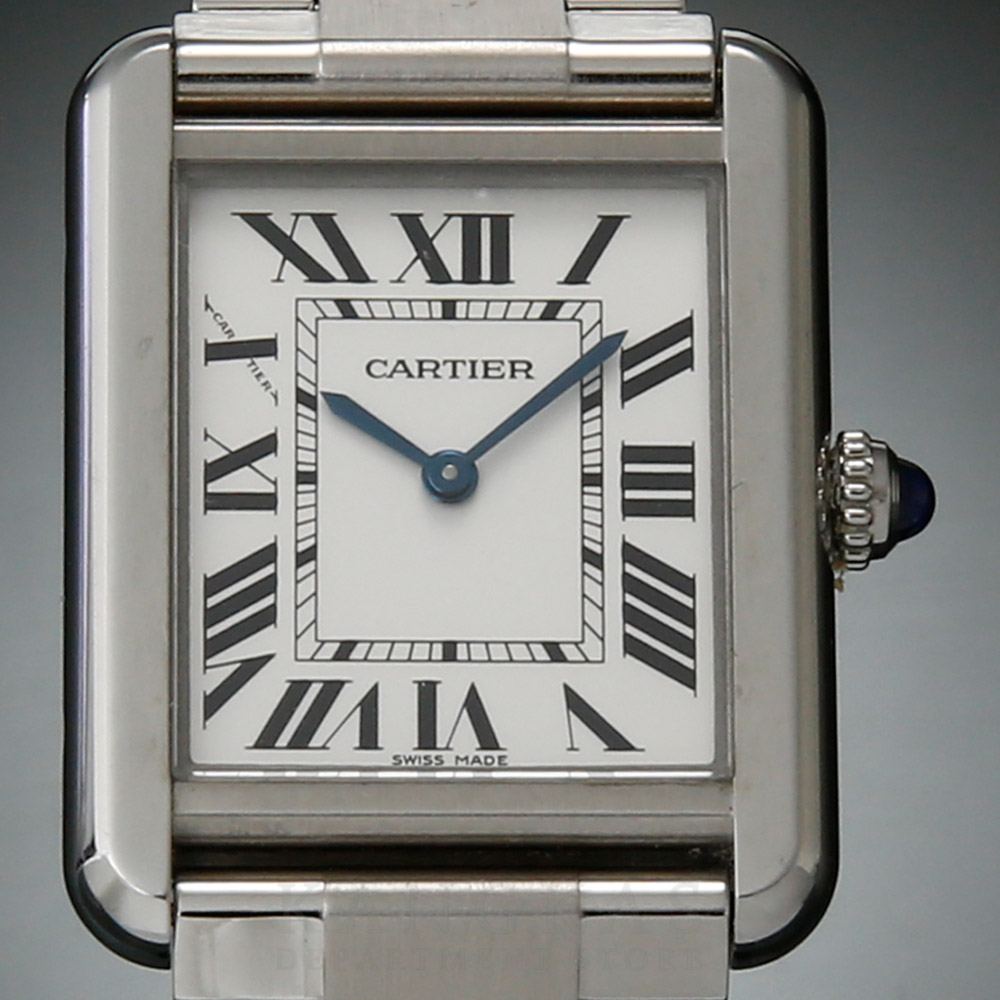 CARTIER(USED)까르띠에 탱크 솔로 스몰 스틸 워치
