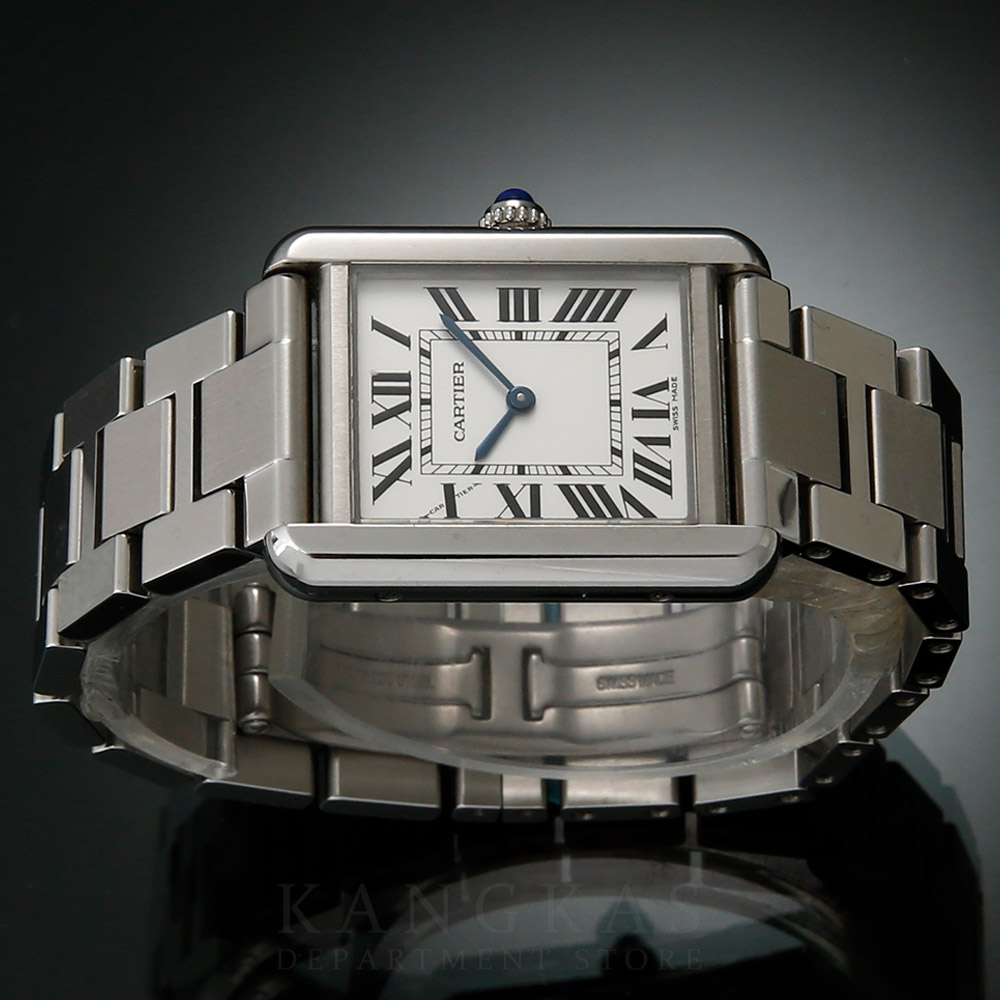 CARTIER(USED)까르띠에 탱크 솔로 스몰 스틸 워치