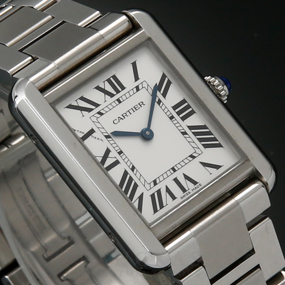 CARTIER(USED)까르띠에 탱크 솔로 스몰 스틸 워치