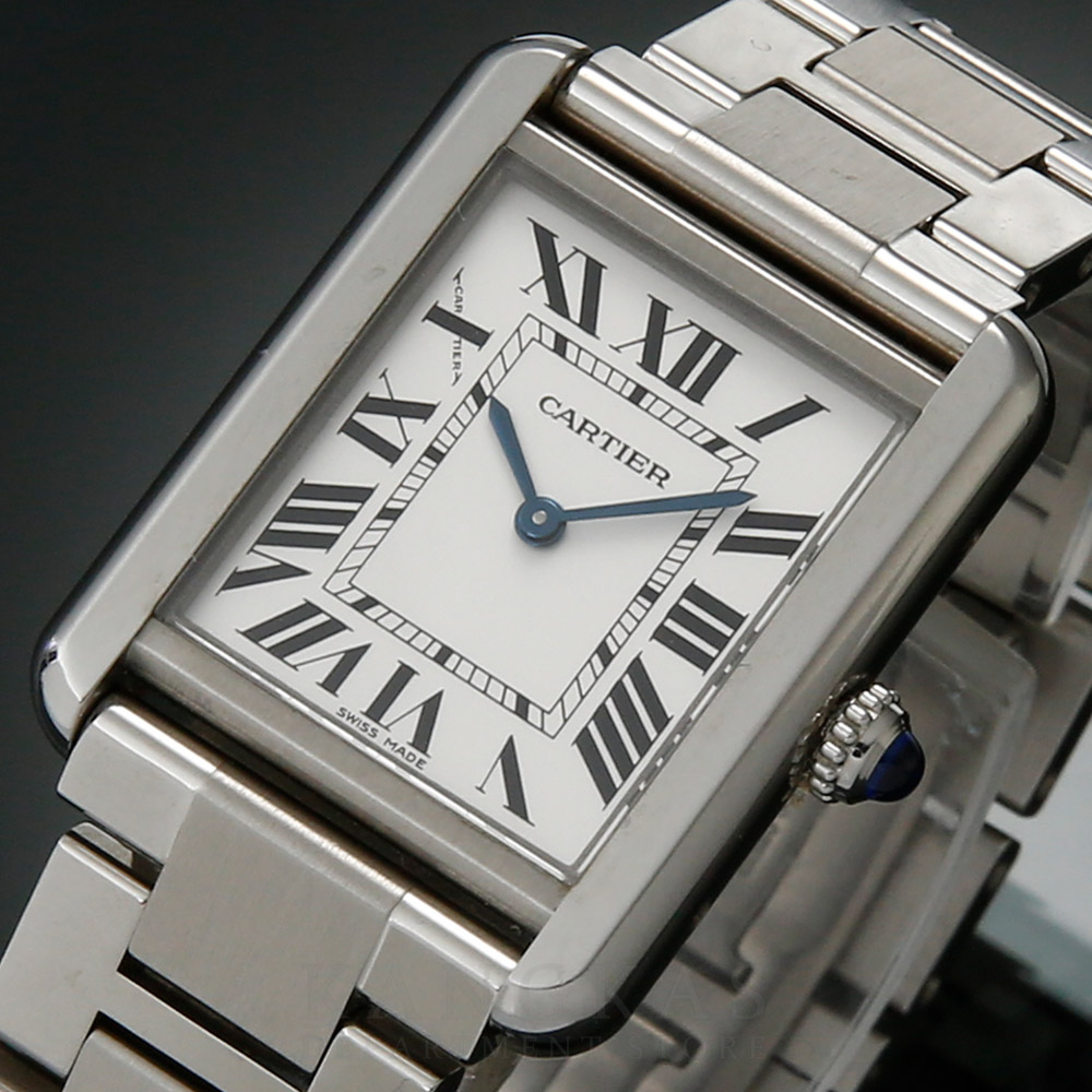 CARTIER(USED)까르띠에 탱크 솔로 스몰 스틸 워치