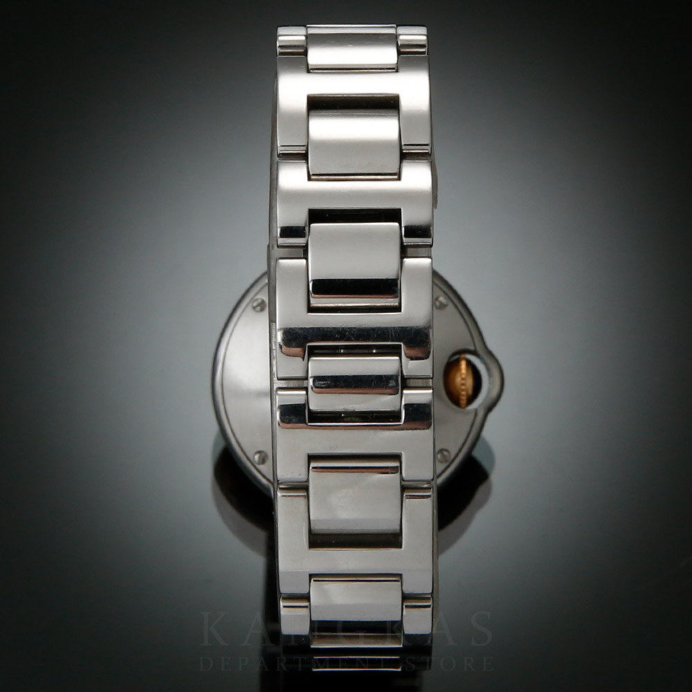 CARTIER(USED)까르띠에 다이아 베젤 발롱블루28