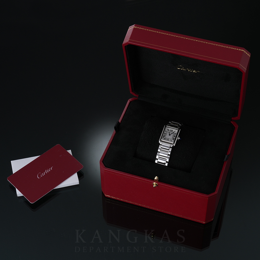 CARTIER(USED)까르띠에 탱크 머스트 스몰 워치 WSTA0051