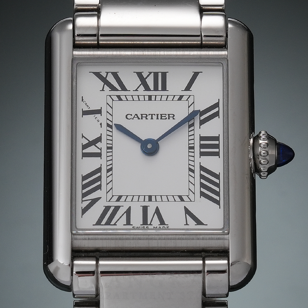 CARTIER(USED)까르띠에 탱크 머스트 스몰 워치 WSTA0051