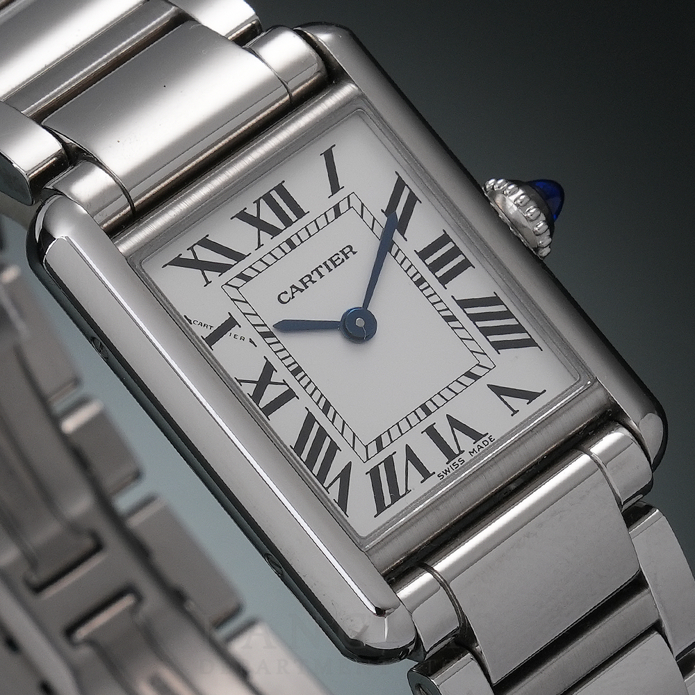 CARTIER(USED)까르띠에 탱크 머스트 스몰 워치 WSTA0051
