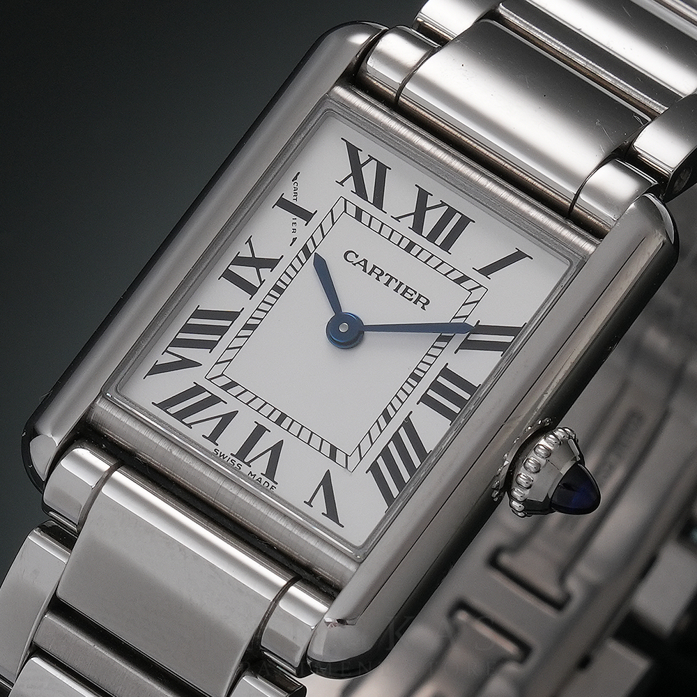 CARTIER(USED)까르띠에 탱크 머스트 스몰 워치 WSTA0051