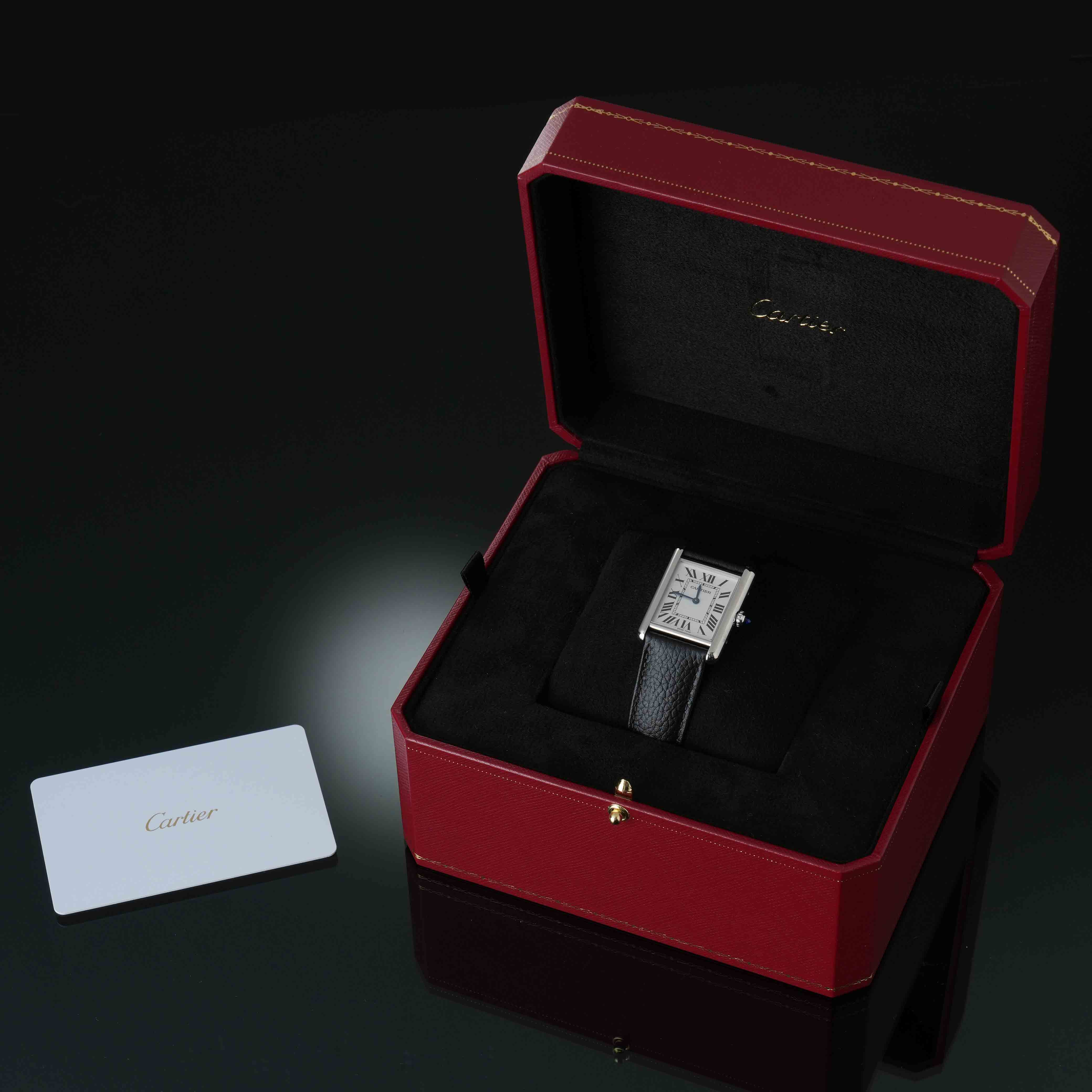 CARTIER(USED)까르띠에 탱크 머스트 라지 워치