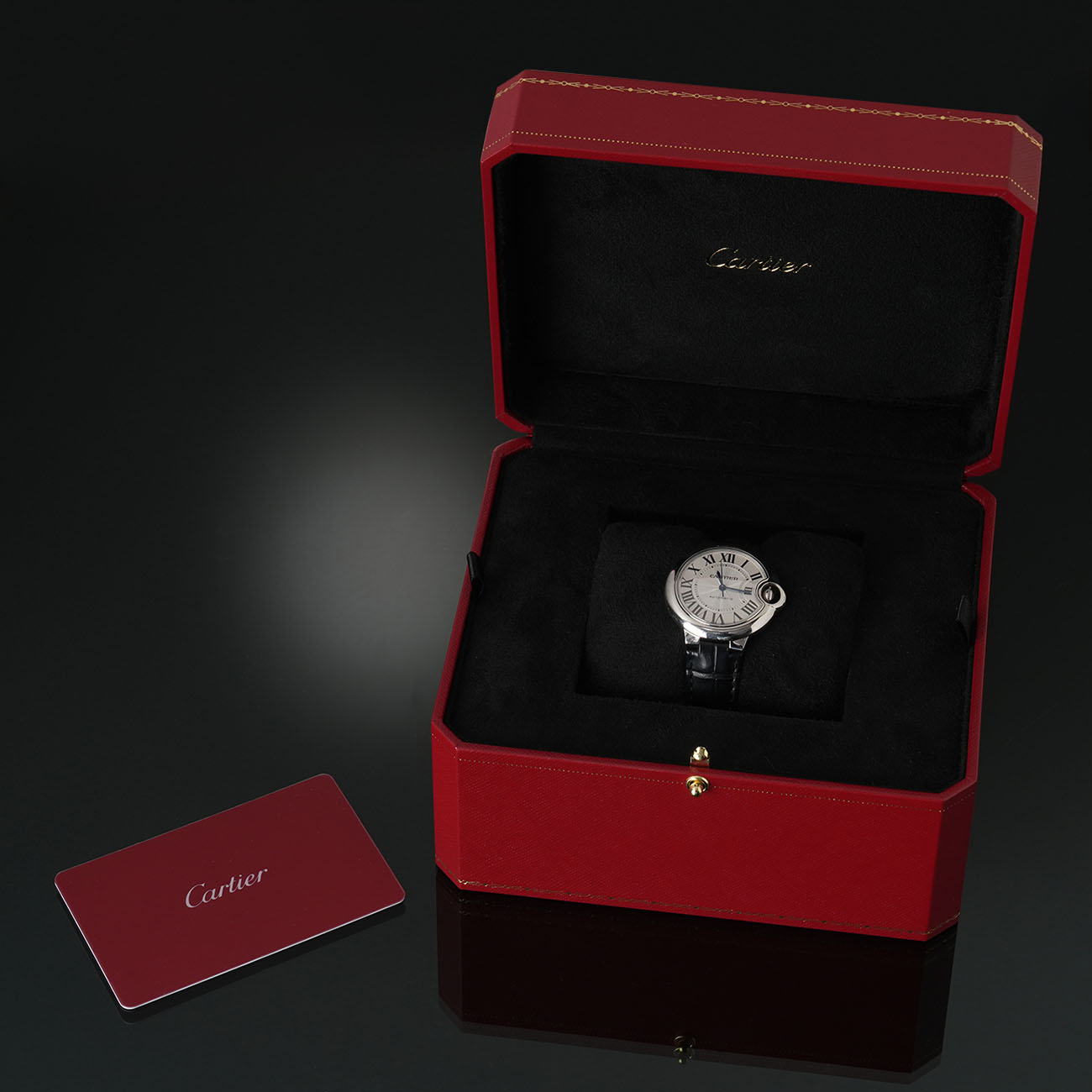 CARTIER(USED)까르띠에 발롱블루 33 스틸 오토