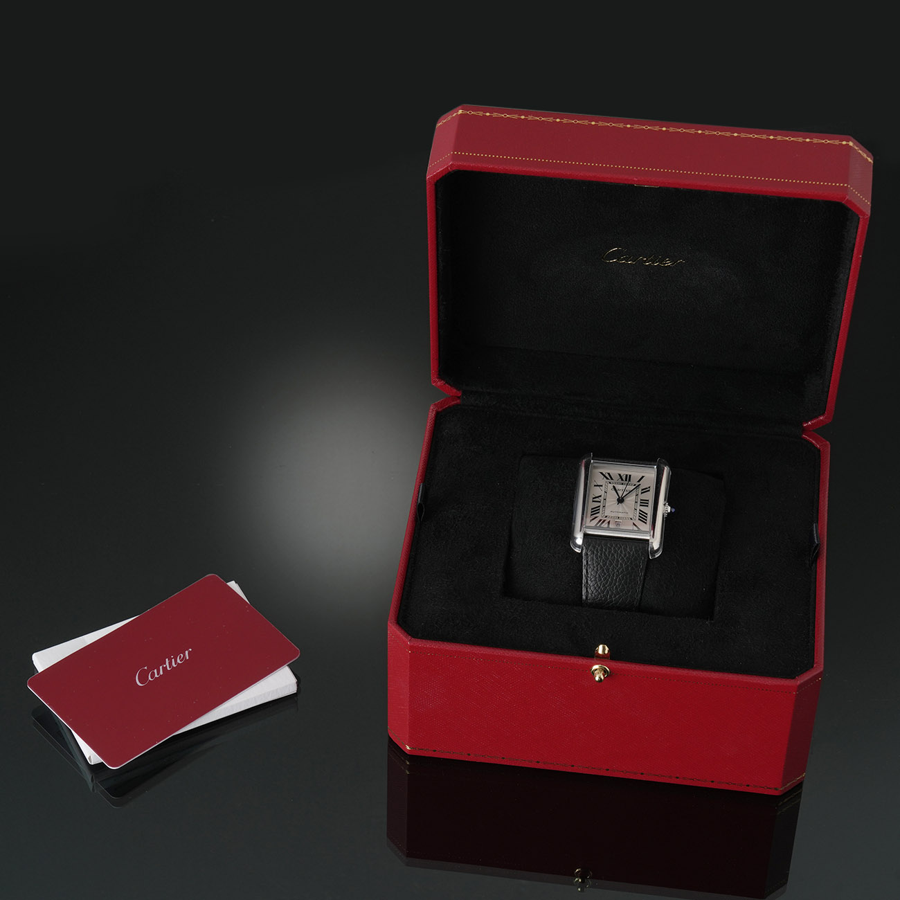 CARTIER(USED)까르띠에 탱크 머스트 XL 오토 스틸 워치