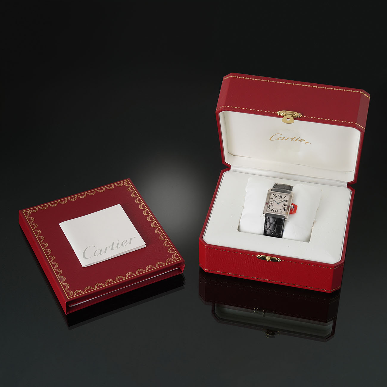CARTIER(USED)까르띠에 탱크 솔로 라지 W5200003