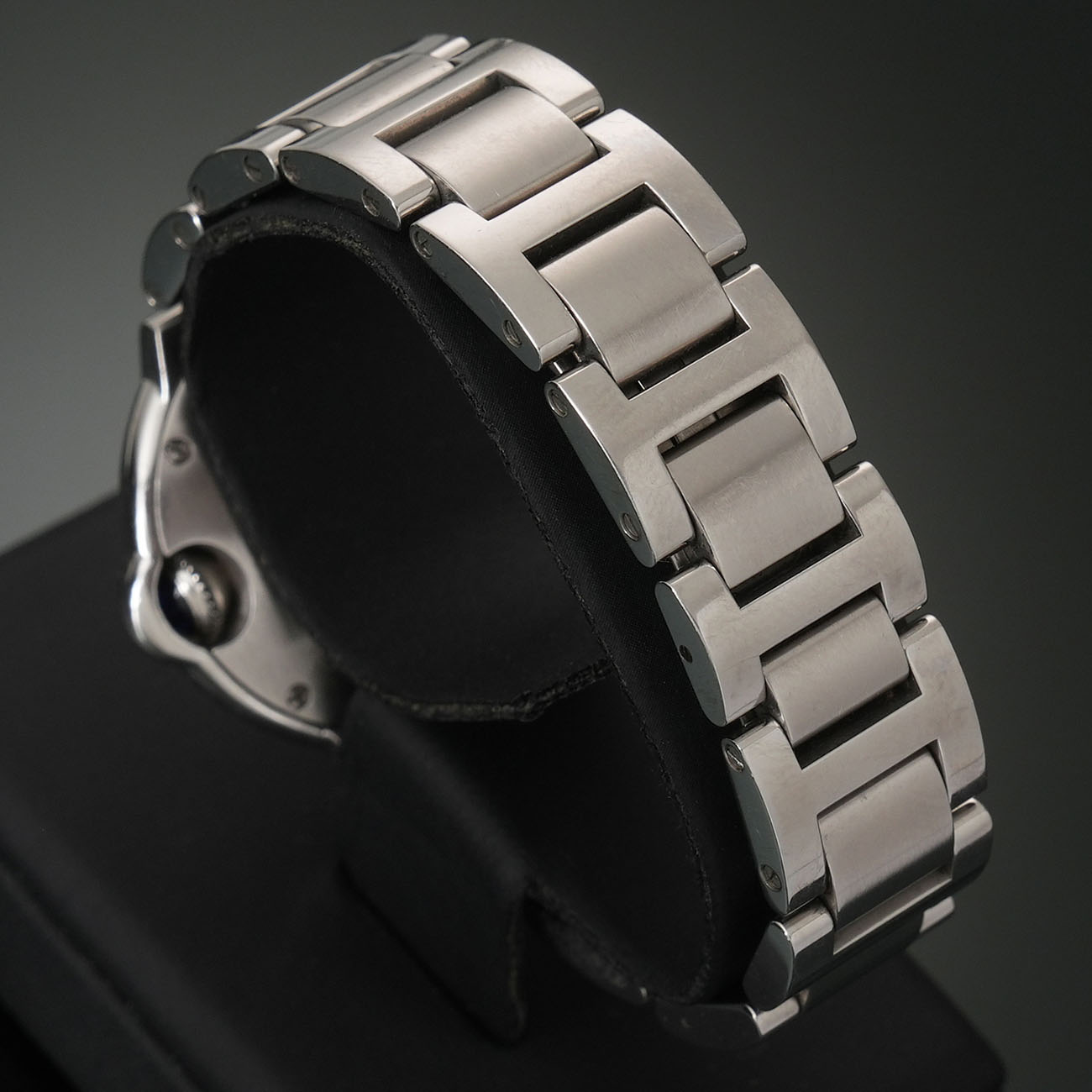 CARTIER(USED)까르띠에 발롱블루 28 스틸 쿼츠 W69010Z4