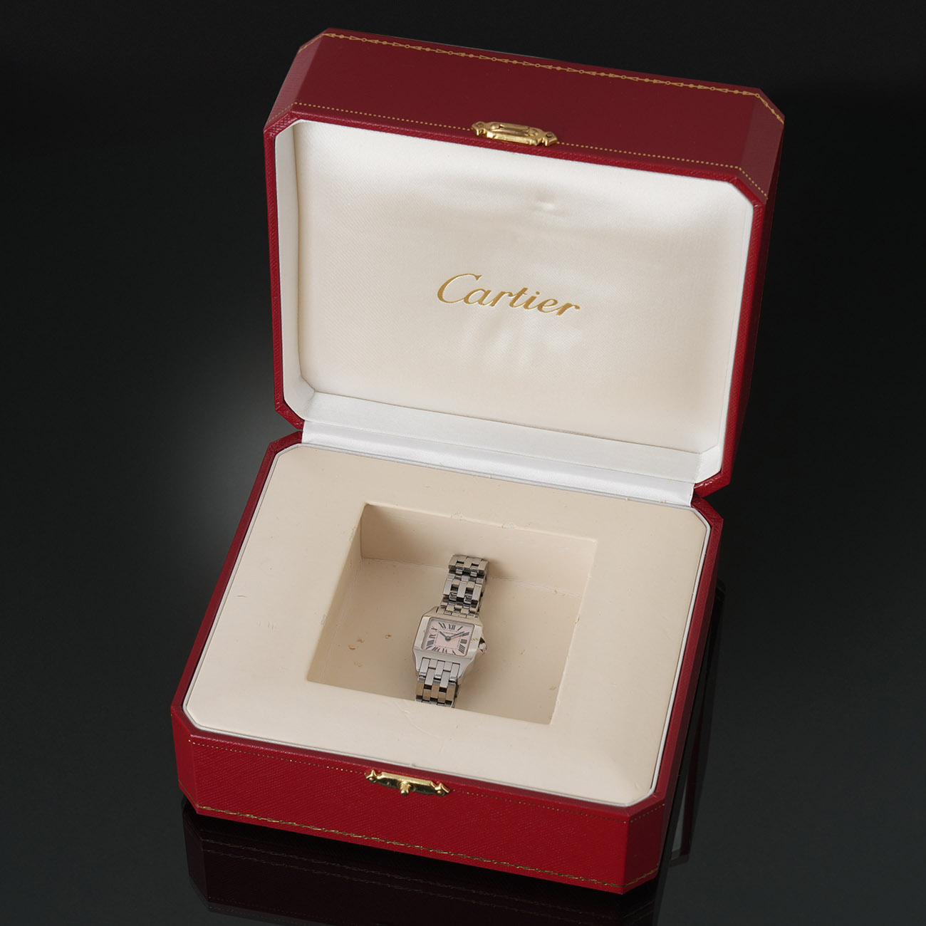 CARTIER(USED)까르띠에 W25075Z5 산토스 드모아젤