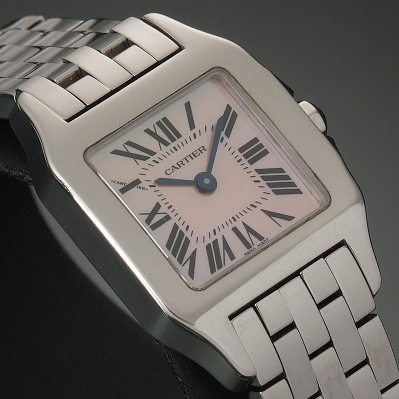 CARTIER(USED)까르띠에 W25075Z5 산토스 드모아젤