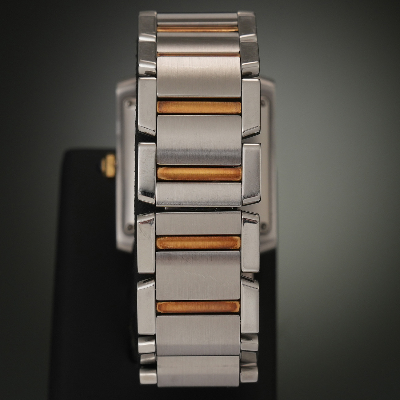 CARTIER(USED)까르띠에 탱크 프랑세즈 콤비 라지 W51005Q4