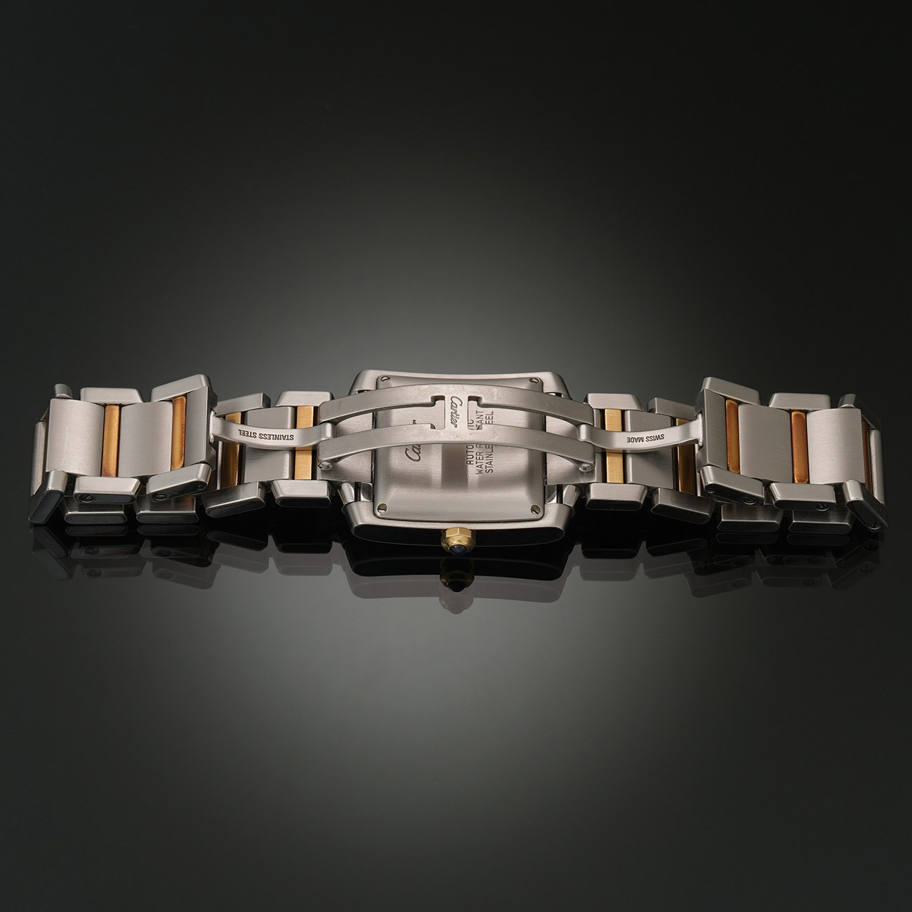 CARTIER(USED)까르띠에 탱크 프랑세즈 콤비 라지 W51005Q4