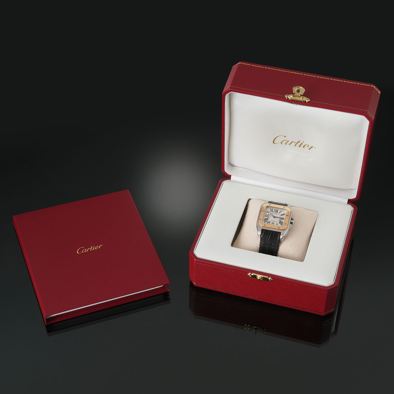 CARTIER(USED)까르띠에 산토스 100 미듐 W20107X7