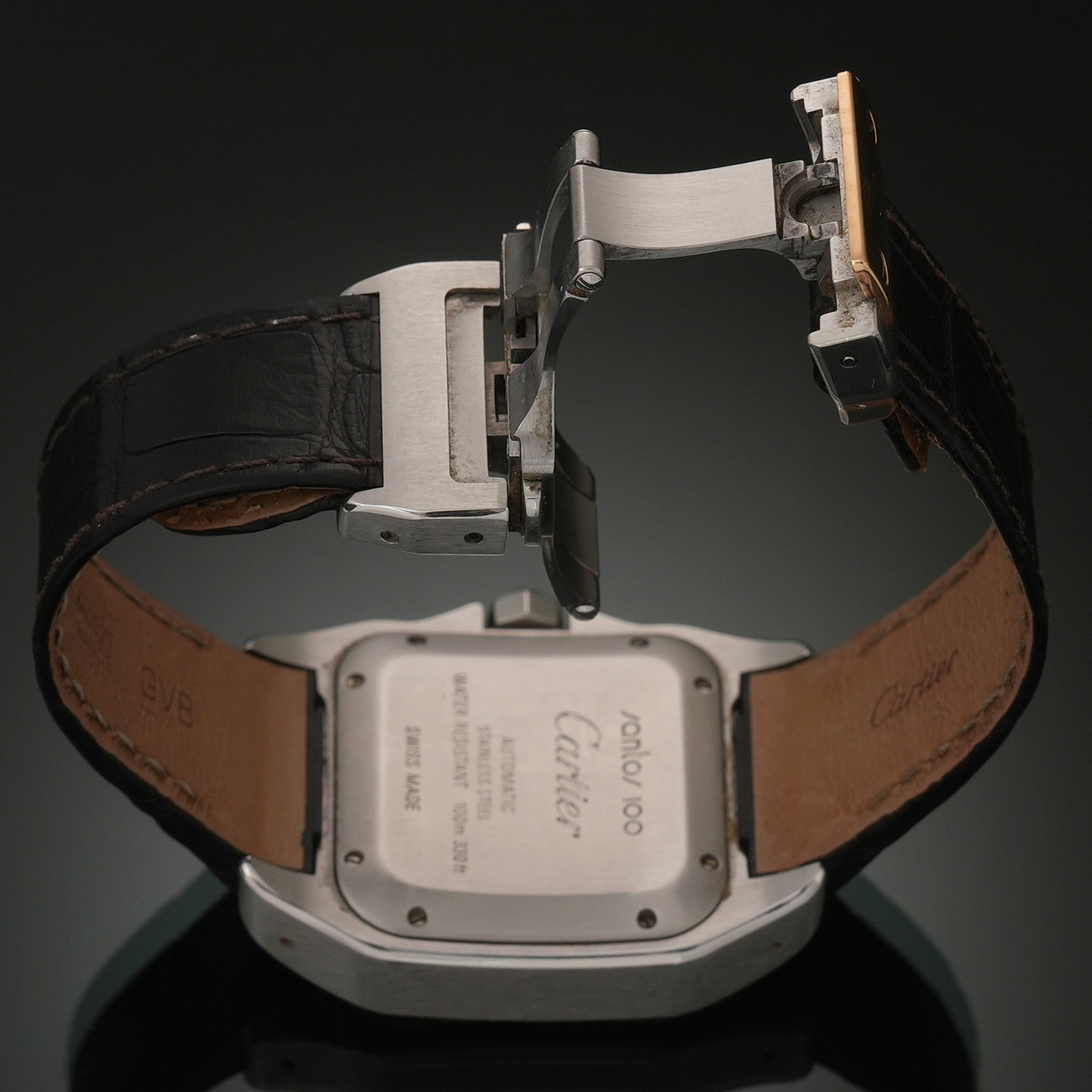 CARTIER(USED)까르띠에 산토스 100 미듐 W20107X7