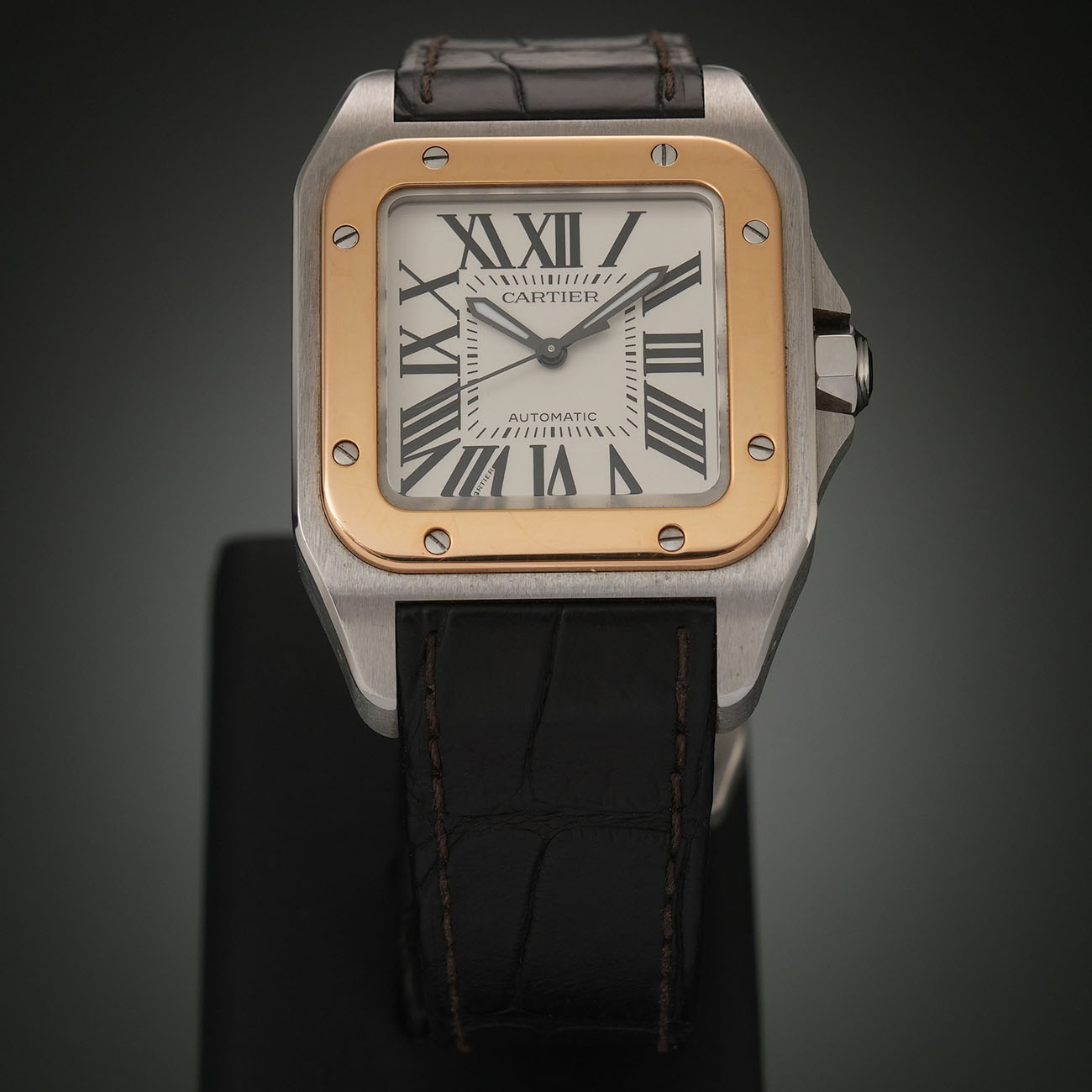 CARTIER(USED)까르띠에 산토스 100 미듐 W20107X7