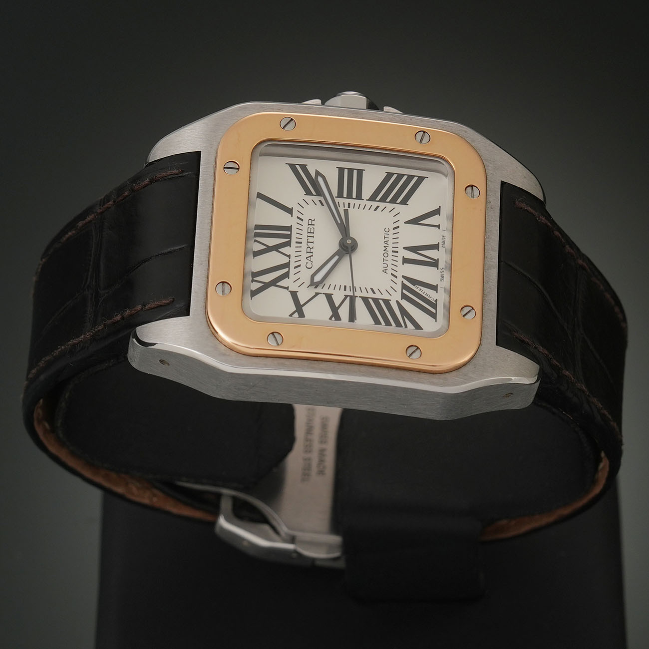 CARTIER(USED)까르띠에 산토스 100 미듐 W20107X7