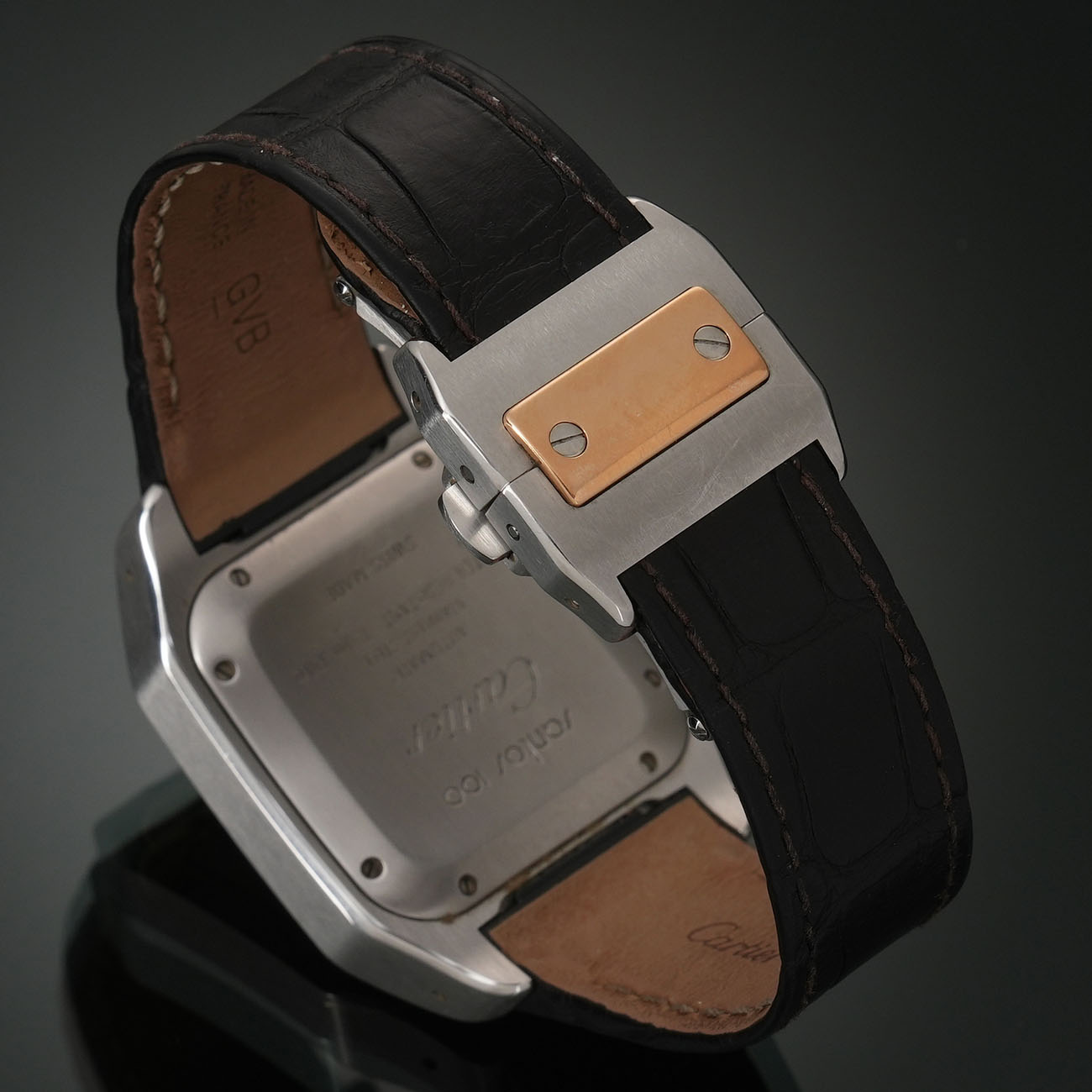 CARTIER(USED)까르띠에 산토스 100 미듐 W20107X7