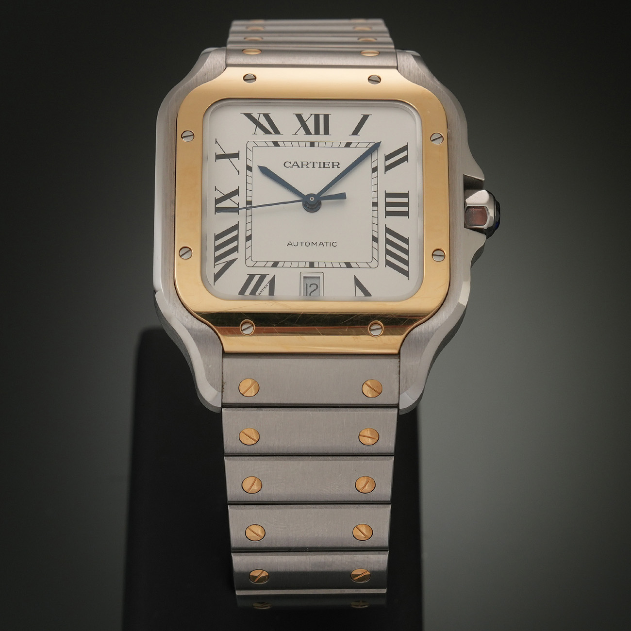 CARTIER(USED)까르띠에 산토스 드 까르띠에 라지 콤비 W2SA0009