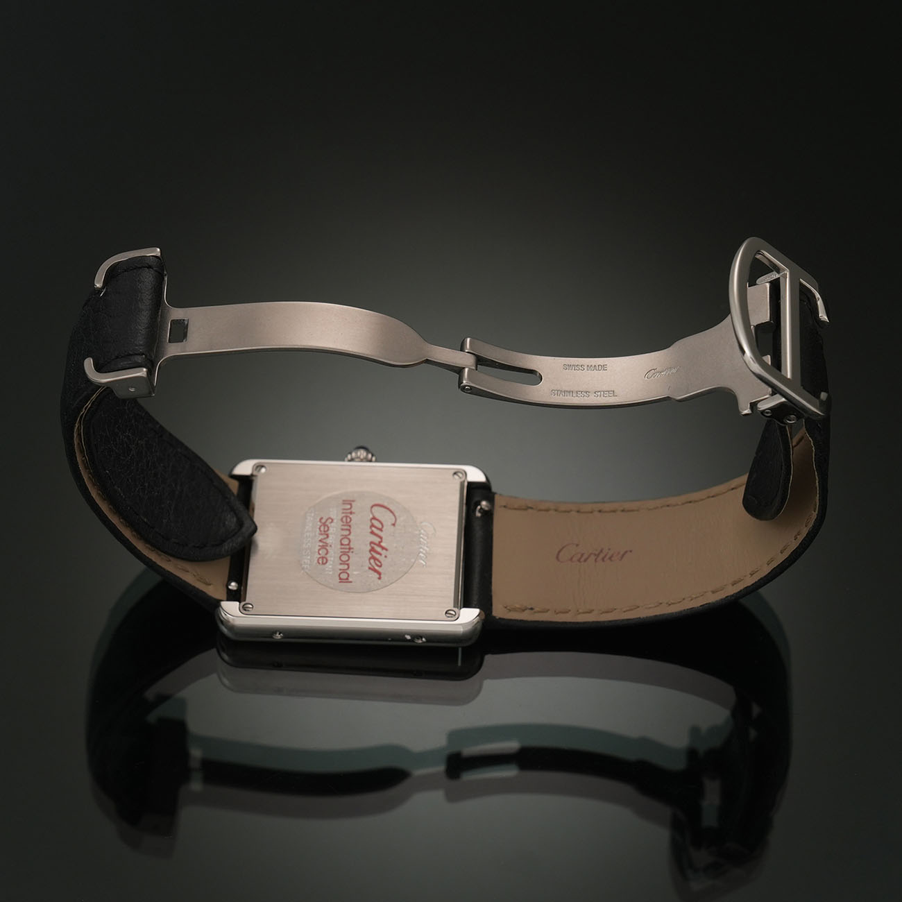 CARTIER(USED)까르띠에 탱크 솔로 라지  WSTA0028