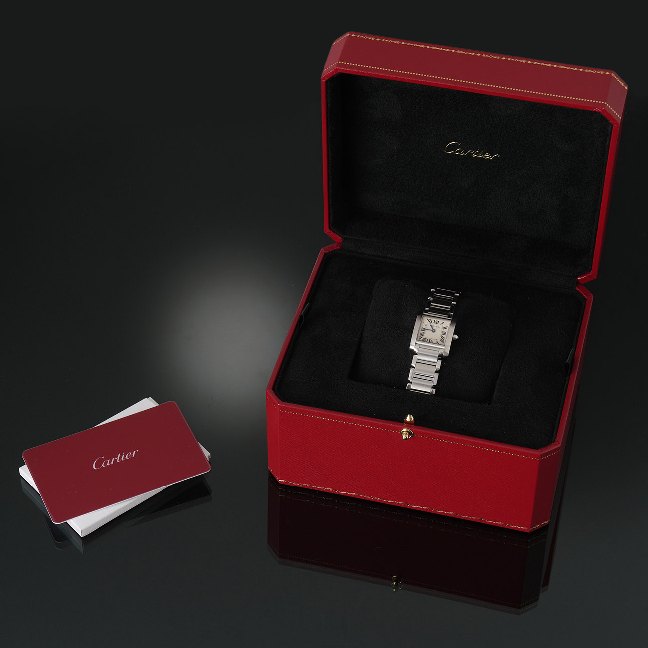 CARTIER(USED)까르띠에 프랑세즈 스몰 W51008Q3