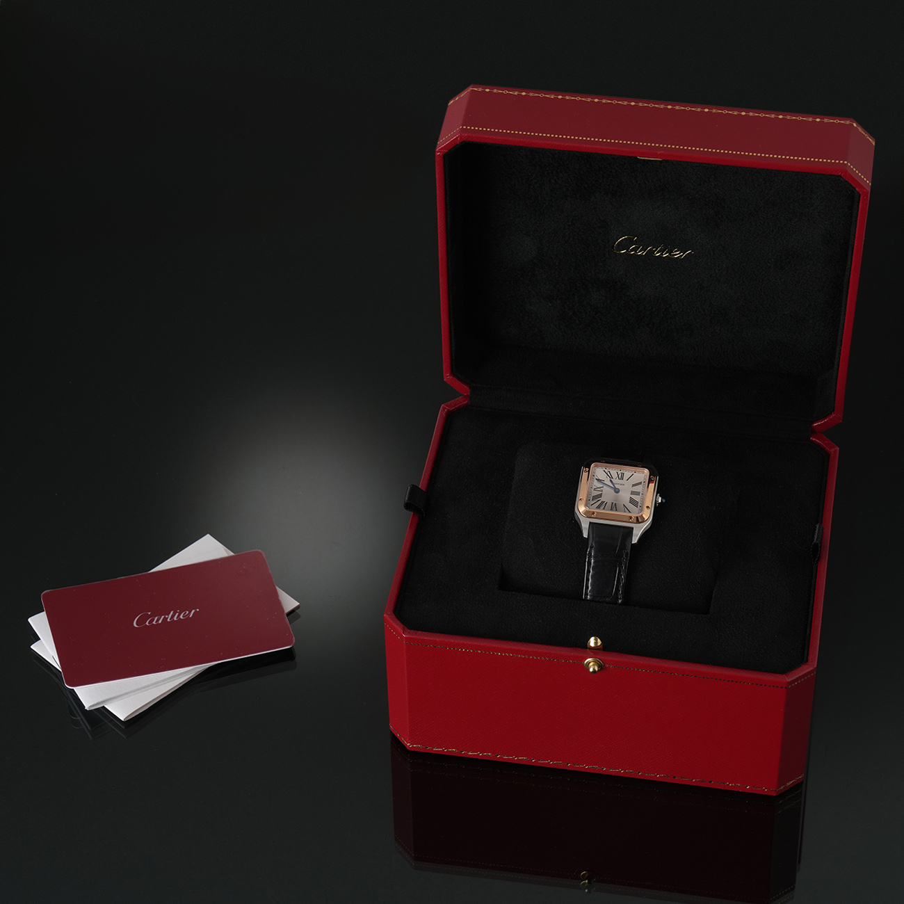 CARTIER(USED)까르띠에 산토스 뒤몽 콤비 스몰