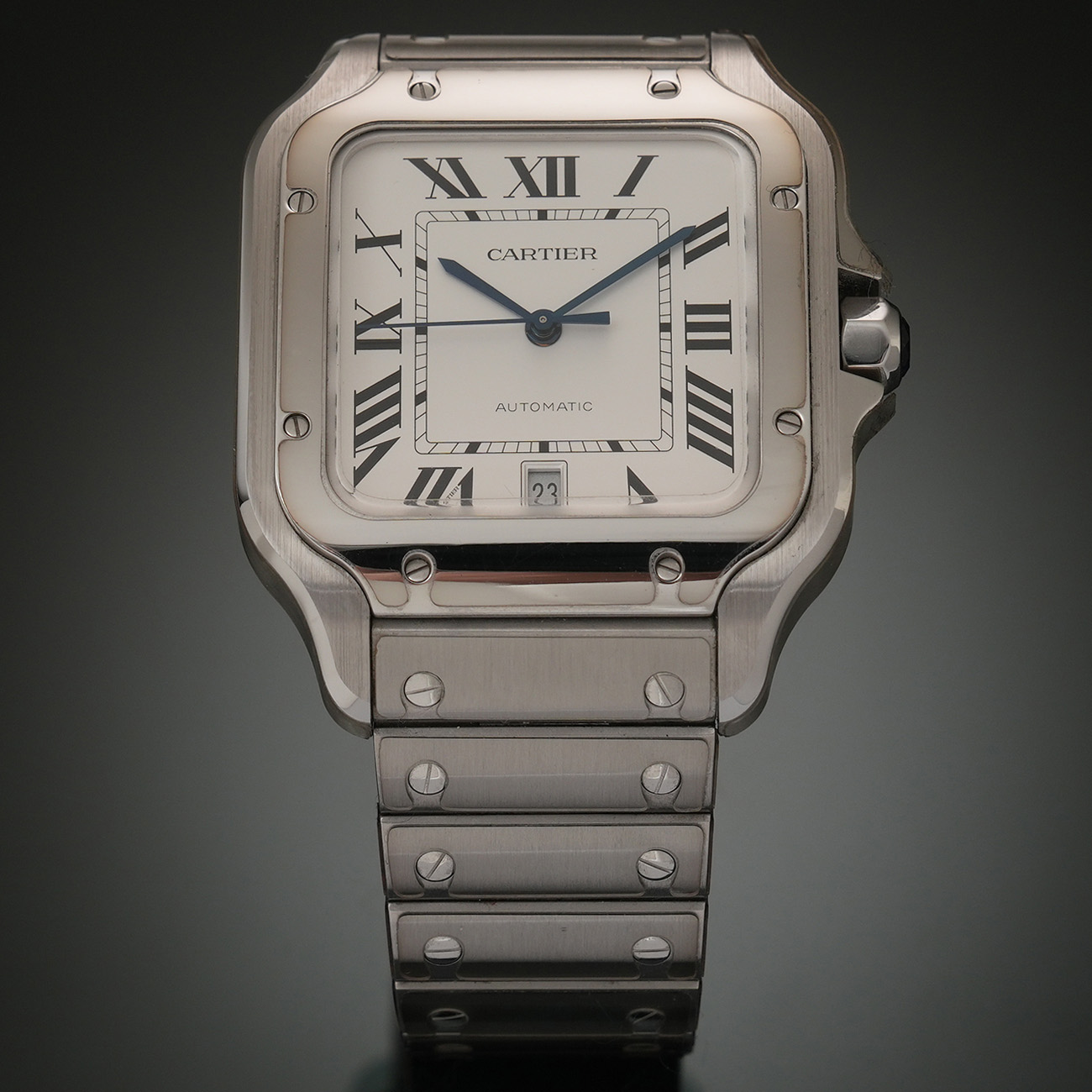 CARTIER(USED)까르띠에 산토스 라지 WSSA0018