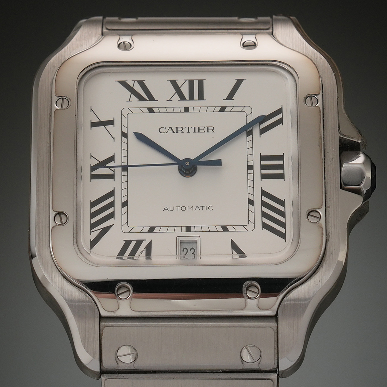 CARTIER(USED)까르띠에 산토스 라지 WSSA0018