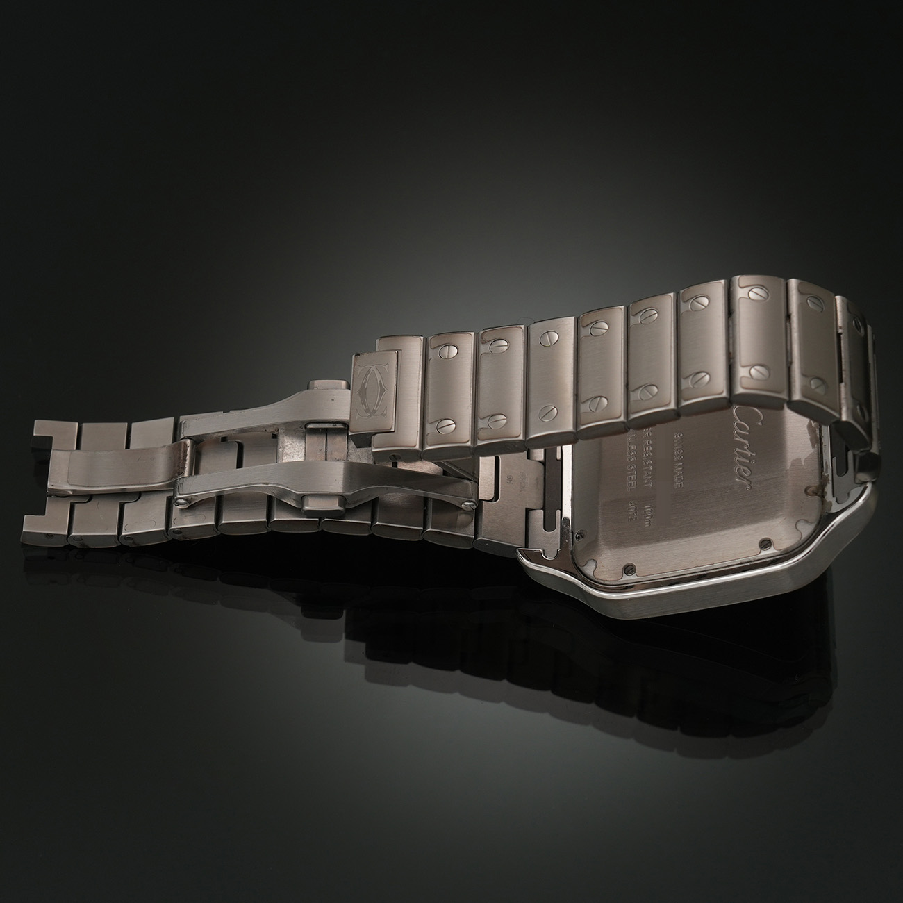 CARTIER(USED)까르띠에 산토스 라지 WSSA0018